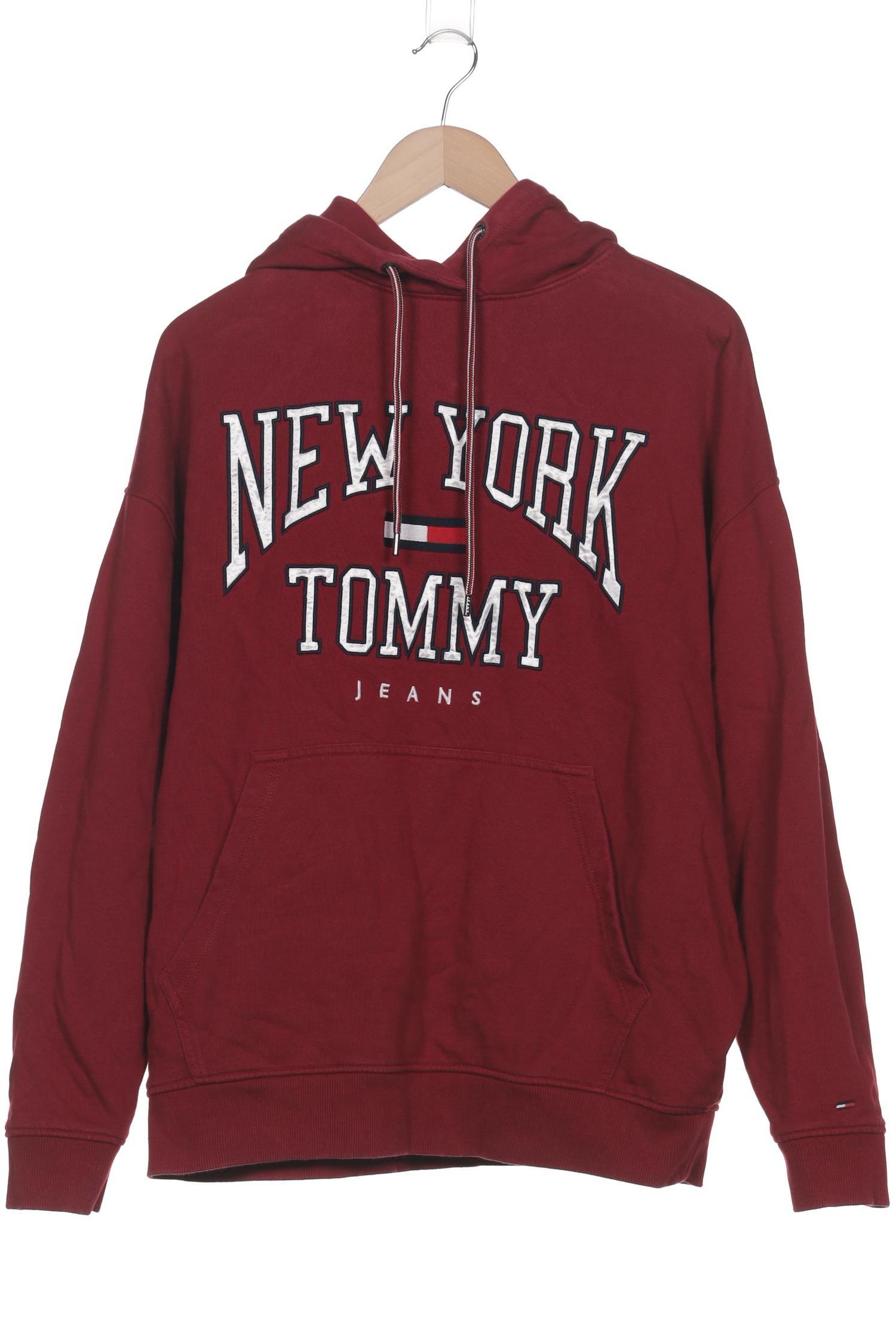 

Tommy Jeans Damen Kapuzenpullover, bordeaux, Gr. 38