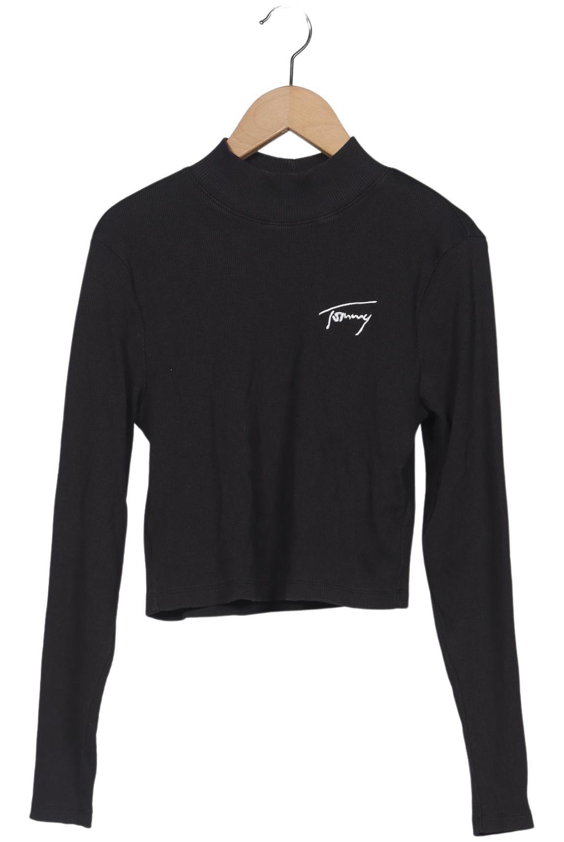 

Tommy Jeans Damen Langarmshirt, schwarz, Gr. 36