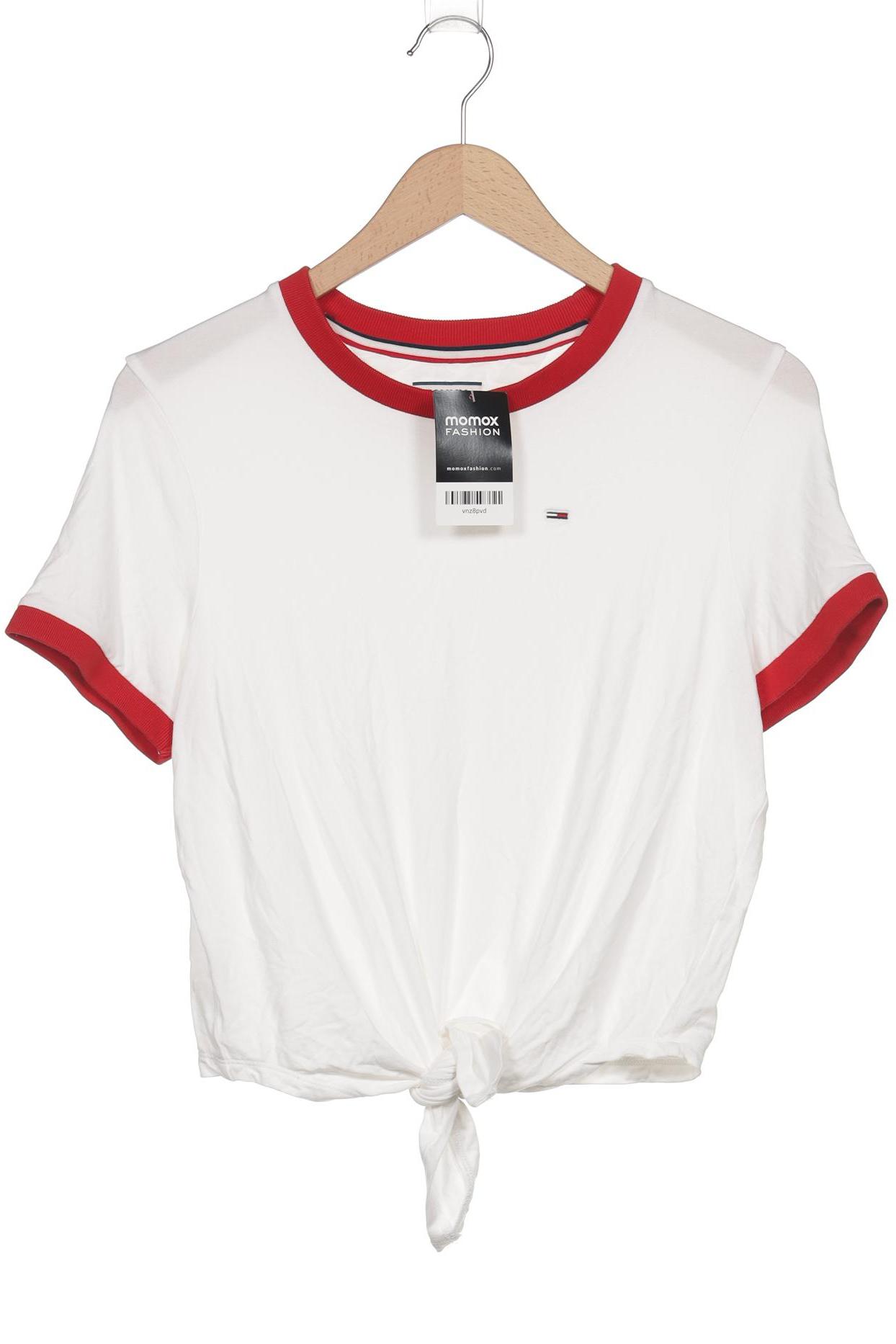 

Tommy Jeans Damen T-Shirt, weiß, Gr. 38