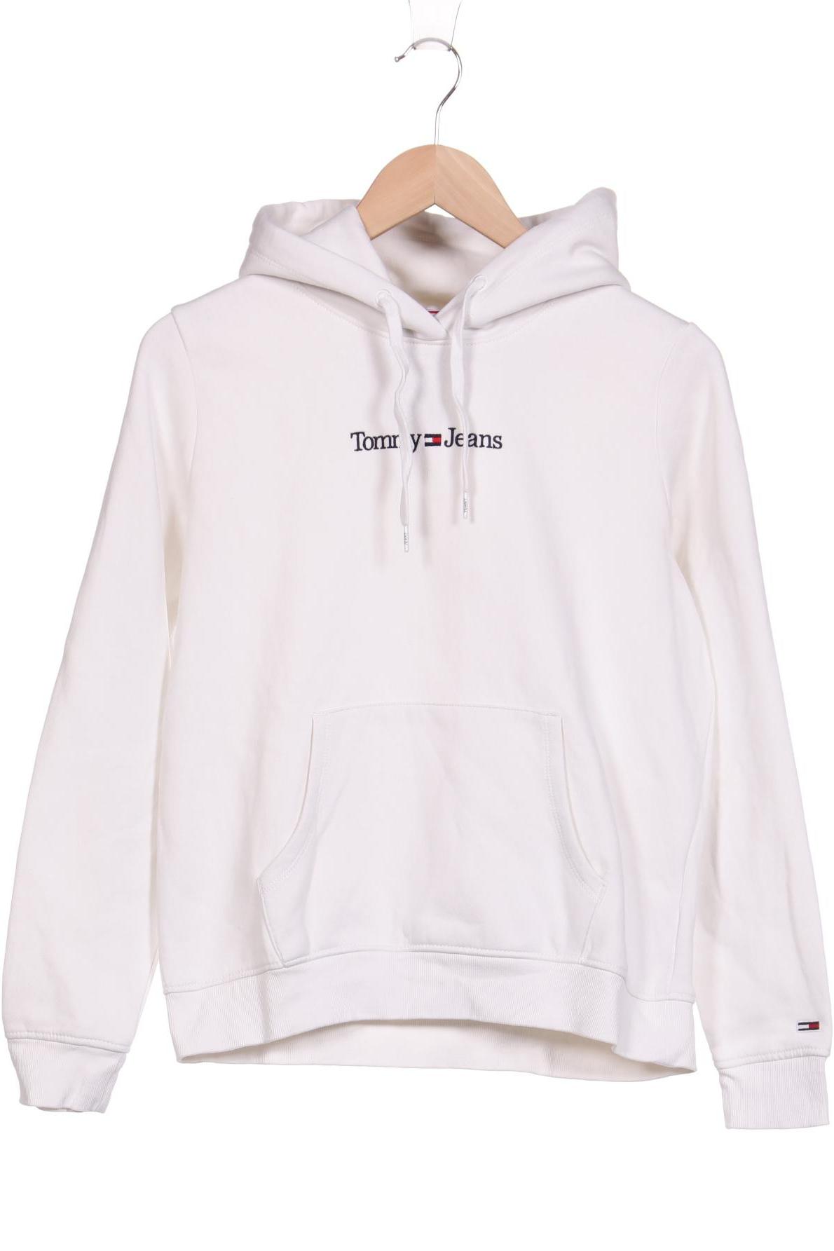 

Tommy Jeans Damen Kapuzenpullover, weiß, Gr. 38