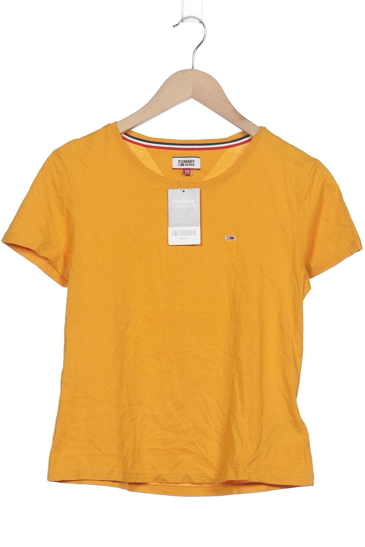 

Tommy Jeans Damen T-Shirt, gelb, Gr. 34