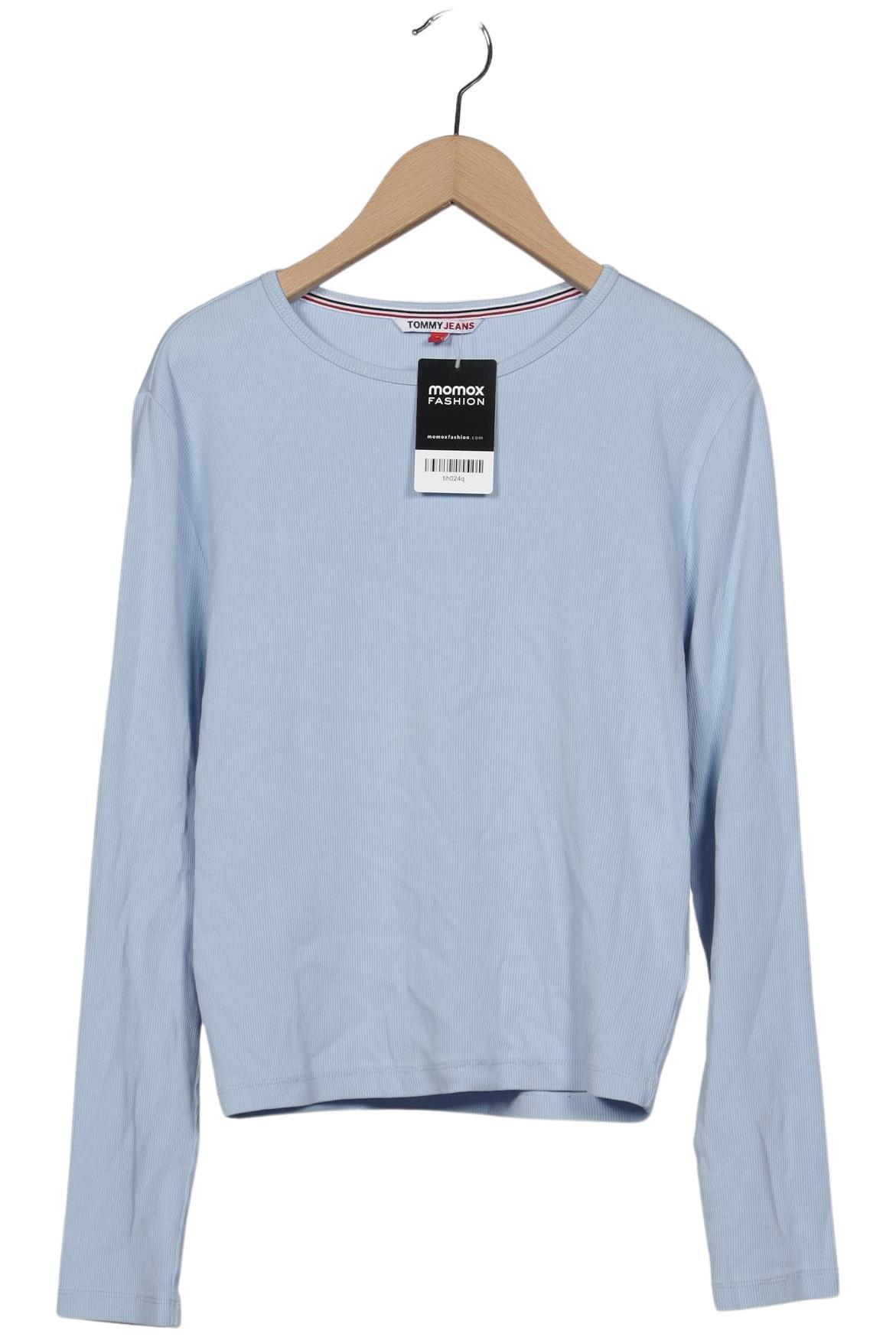 

Tommy Jeans Damen Langarmshirt, blau, Gr. 42