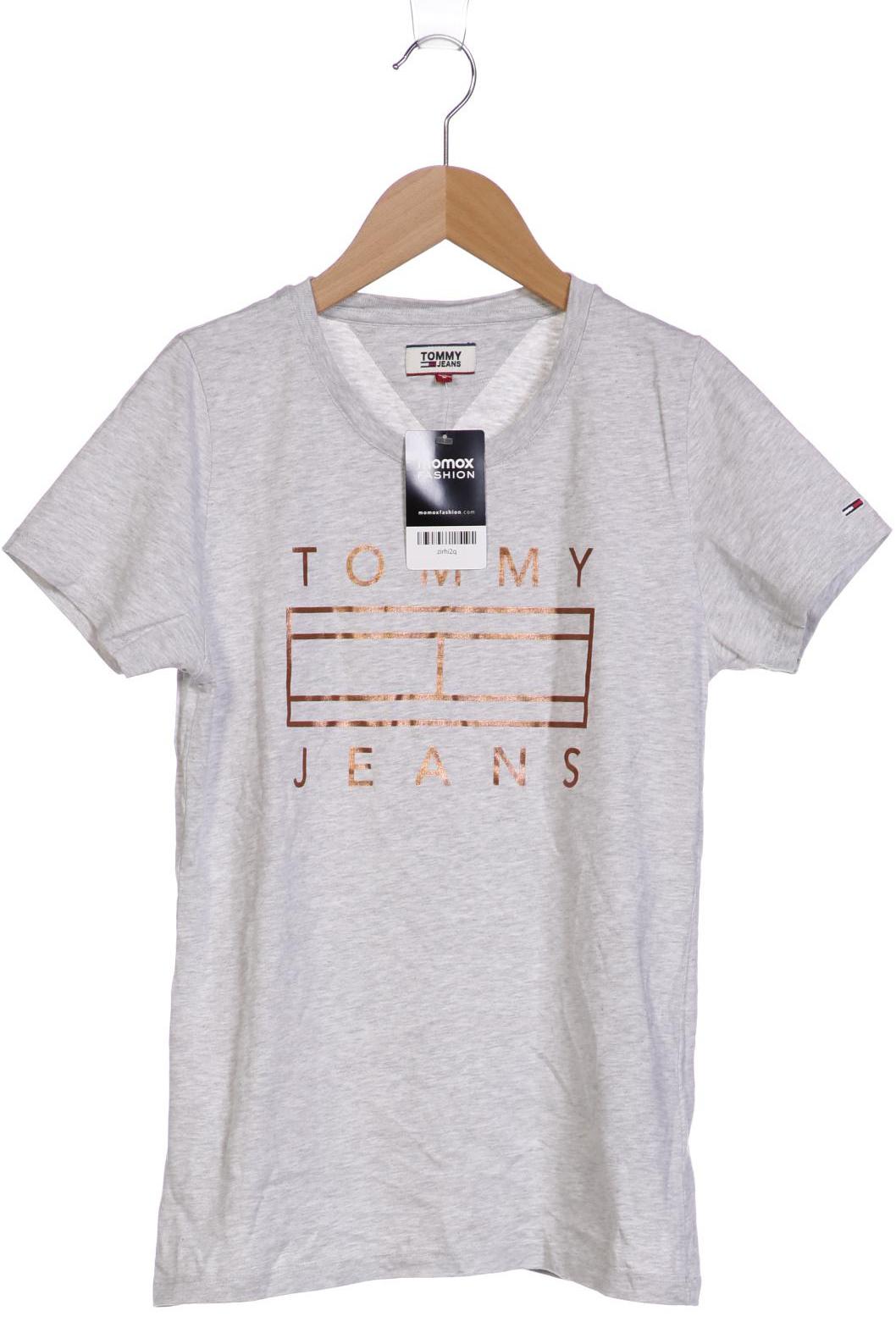 

Tommy Jeans Damen T-Shirt, grau, Gr. 36