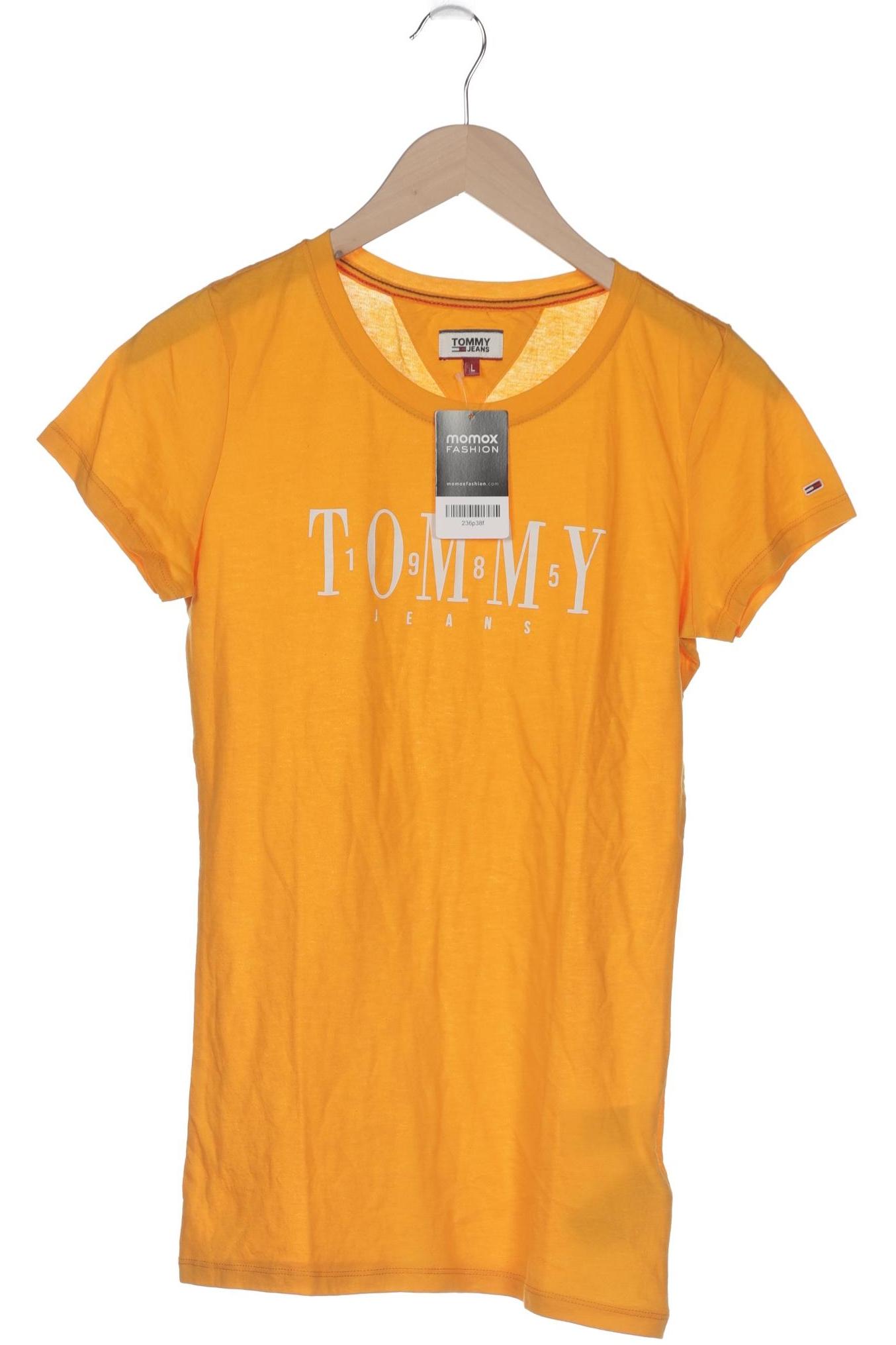 

Tommy Jeans Damen T-Shirt, orange, Gr. 42