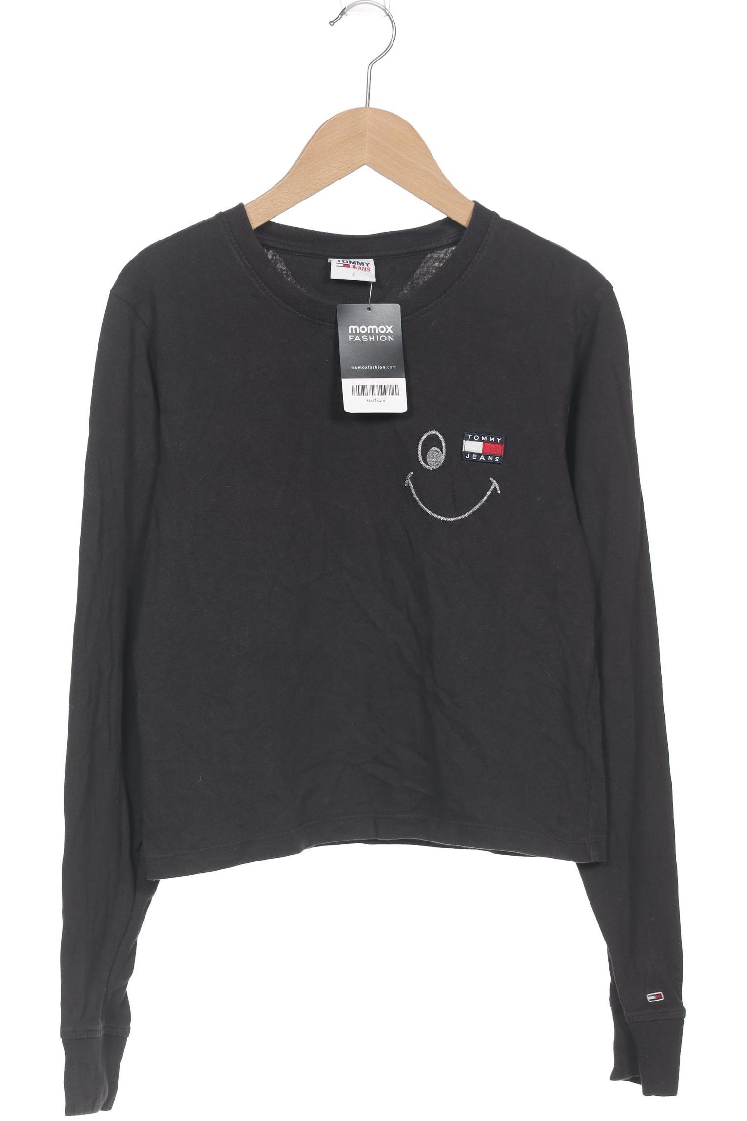 

Tommy Jeans Damen Langarmshirt, schwarz, Gr. 36