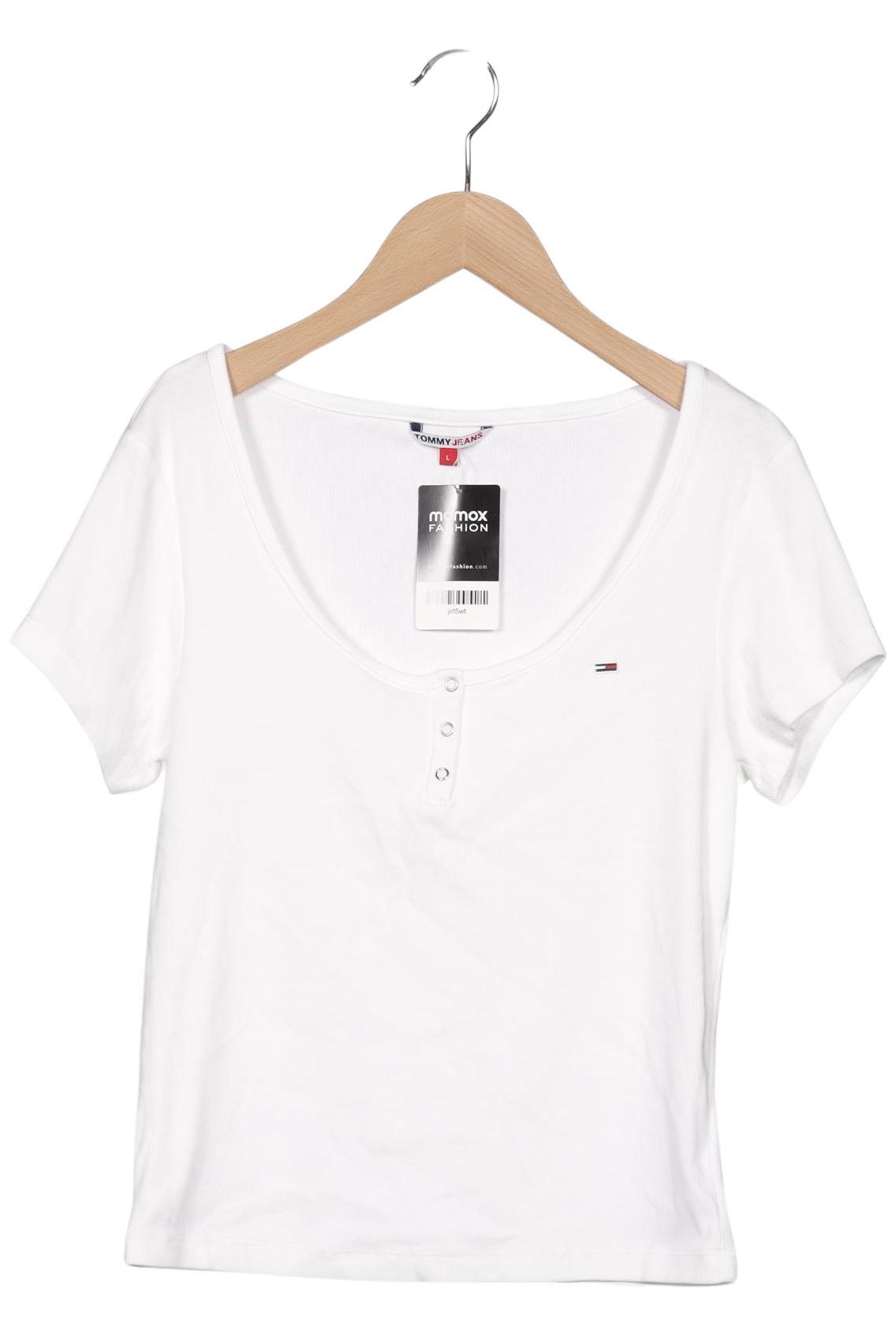 

Tommy Jeans Damen T-Shirt, weiß, Gr. 42
