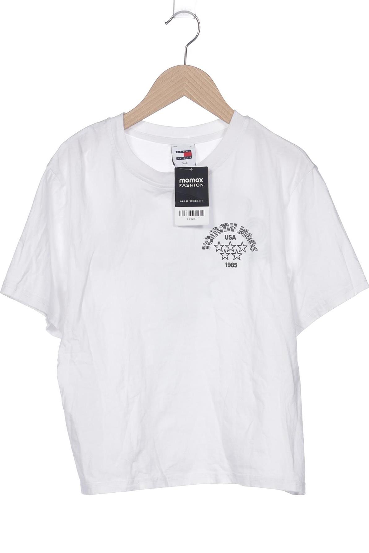 

Tommy Jeans Damen T-Shirt, weiß, Gr. 36