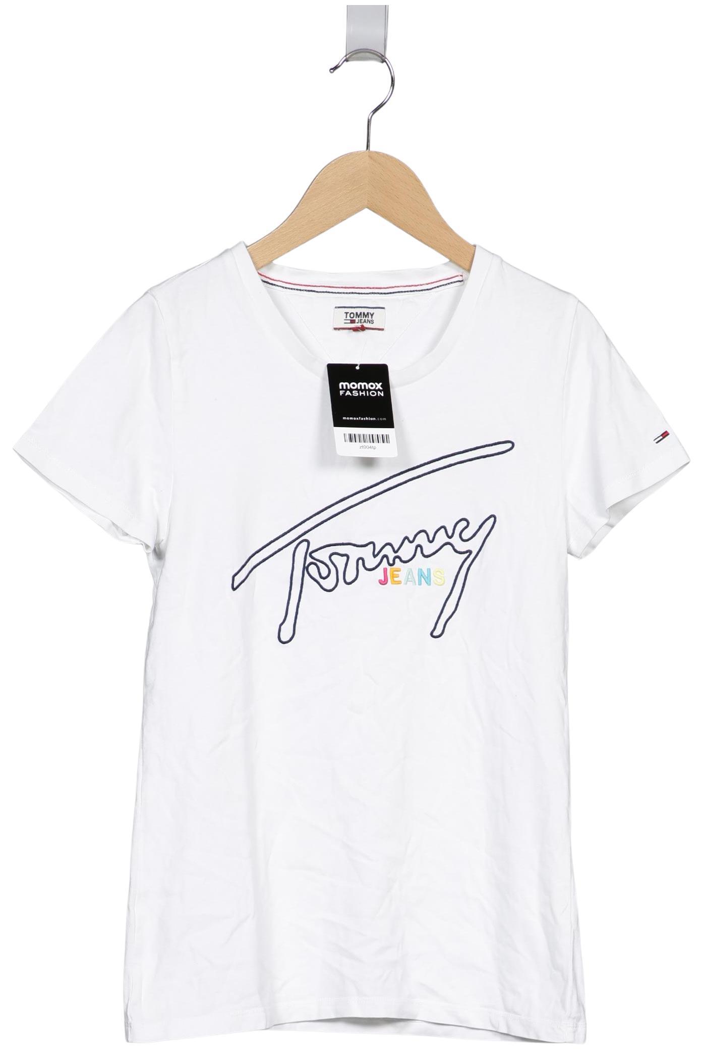 

Tommy Jeans Damen T-Shirt, weiß, Gr. 34