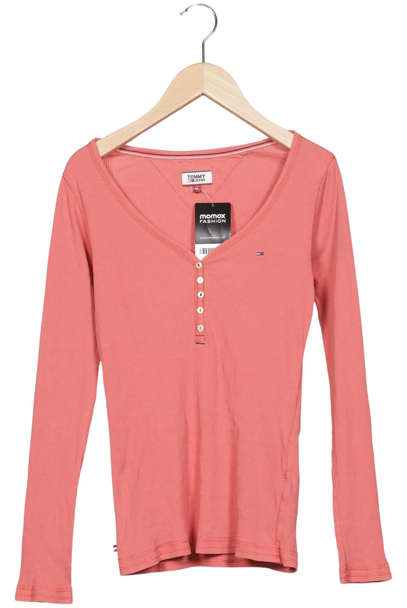 

Tommy Jeans Damen Langarmshirt, pink, Gr. 38