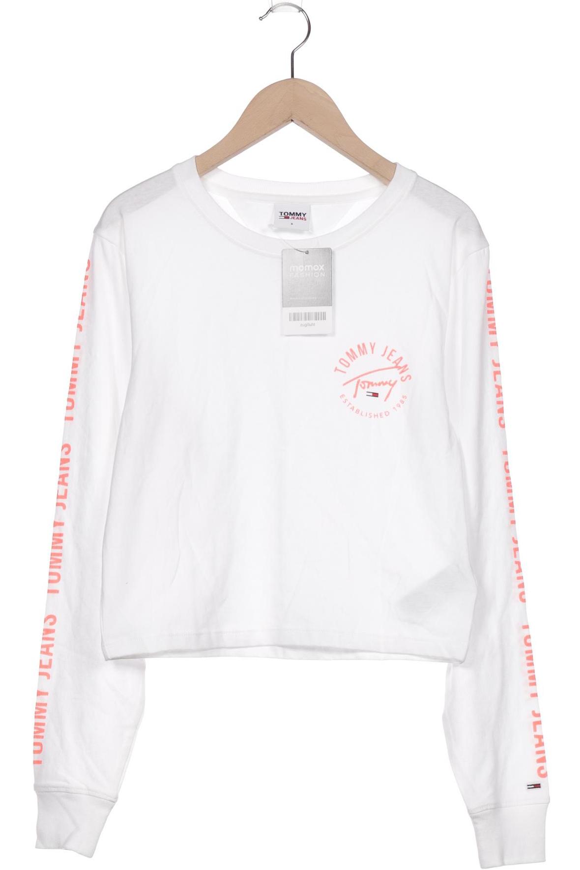 

Tommy Jeans Damen Langarmshirt, weiß
