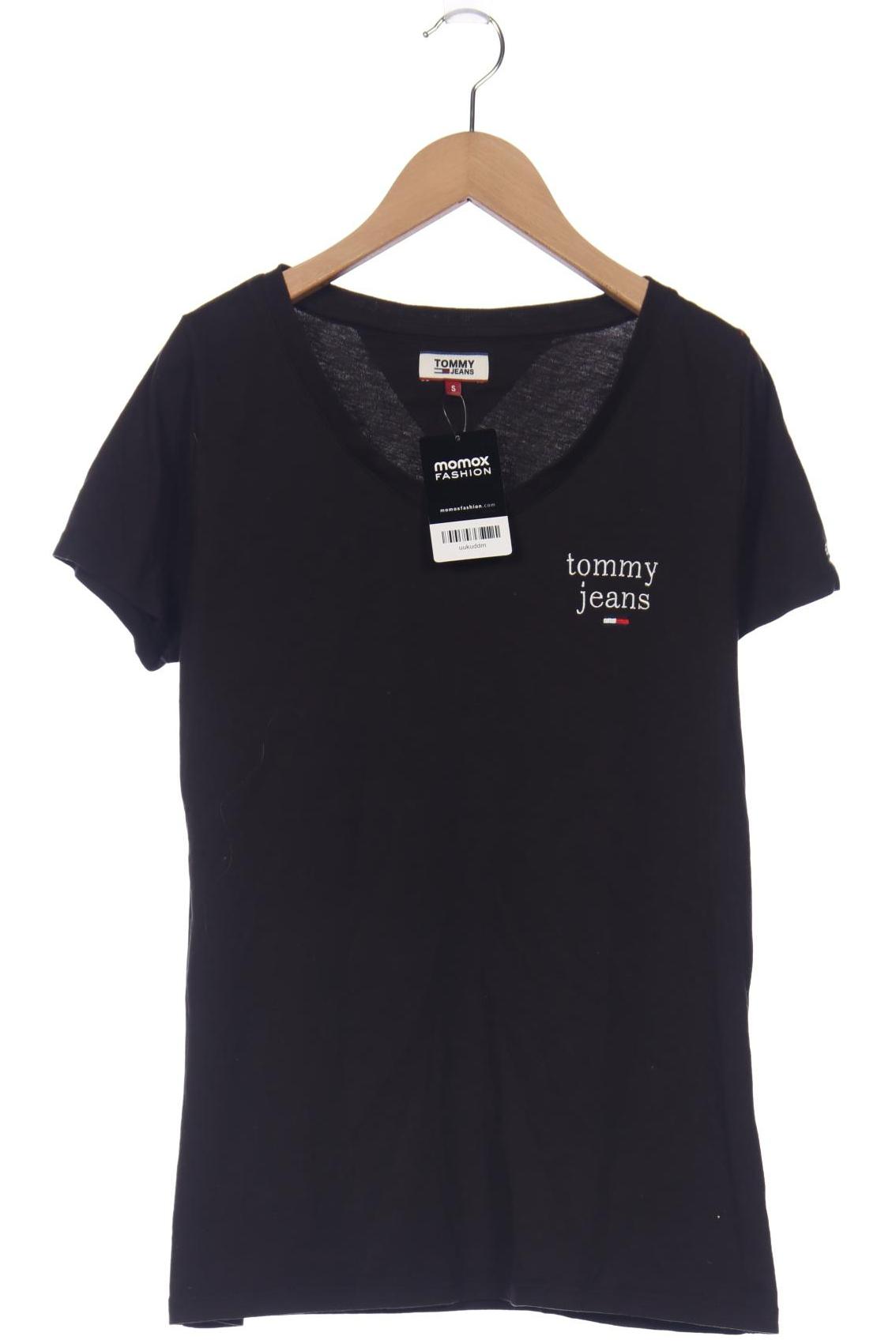 

Tommy Jeans Damen T-Shirt, schwarz, Gr. 36