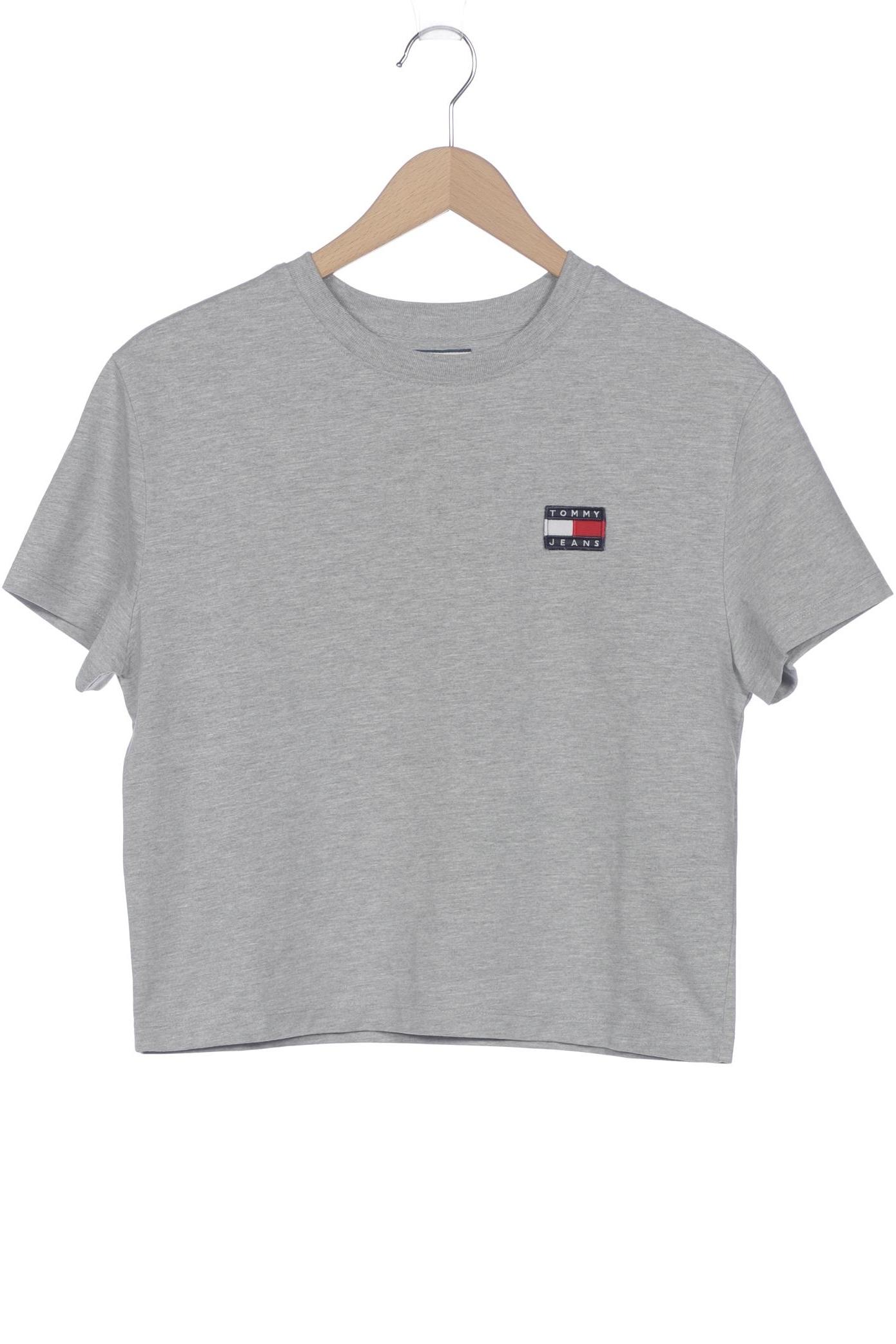 

Tommy Jeans Damen T-Shirt, grau, Gr. 36