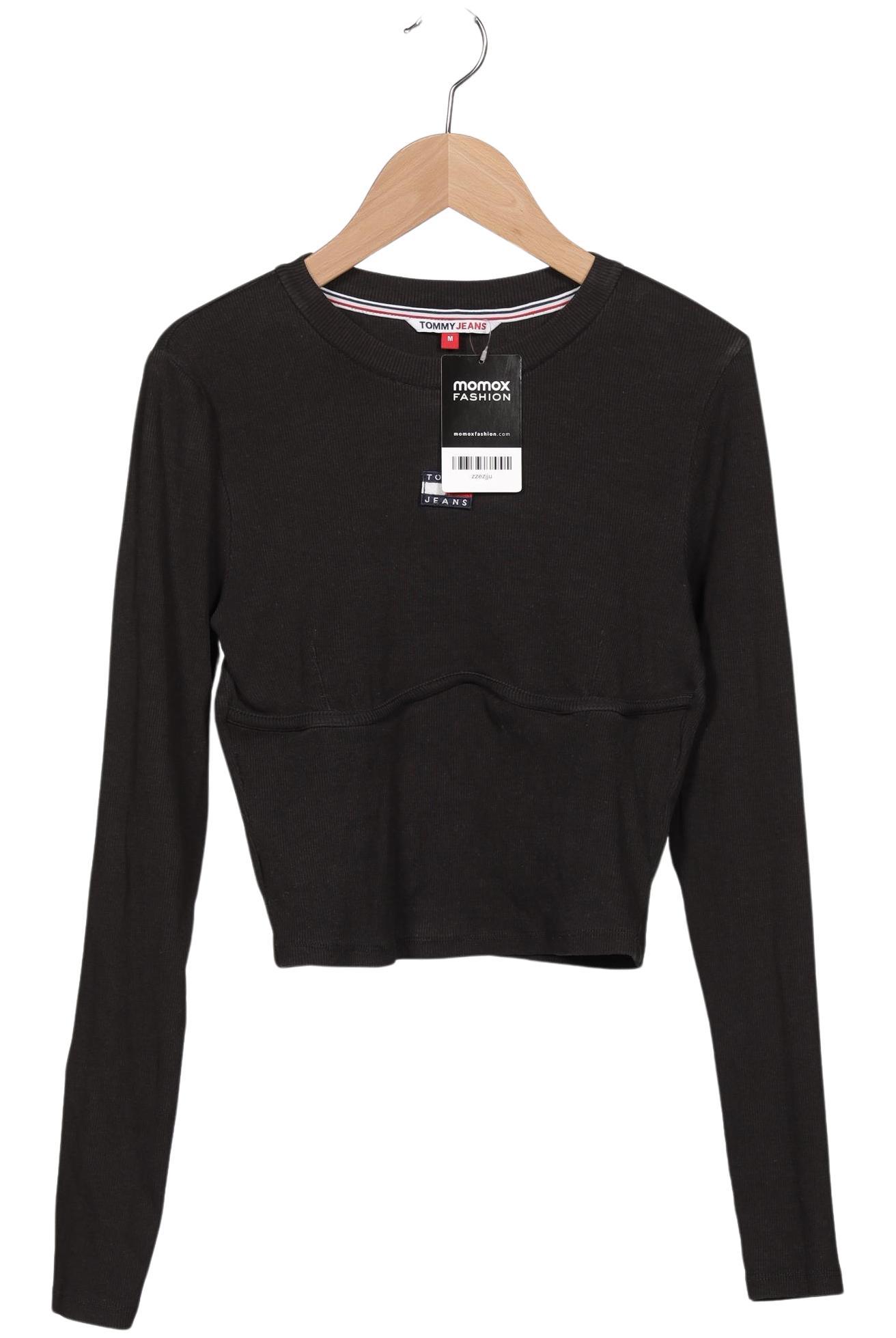 

Tommy Jeans Damen Langarmshirt, schwarz, Gr. 38