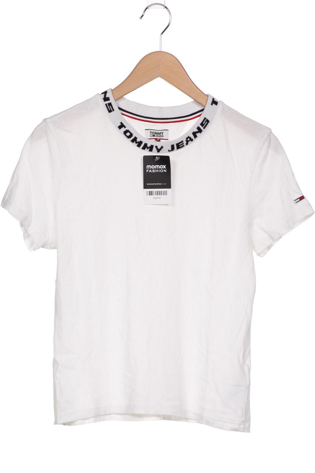 

Tommy Jeans Damen T-Shirt, weiß, Gr. 38