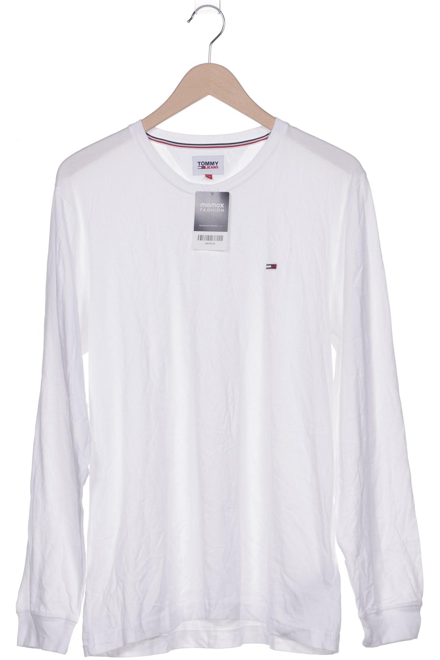 

Tommy Jeans Herren Langarmshirt, weiß, Gr. 56