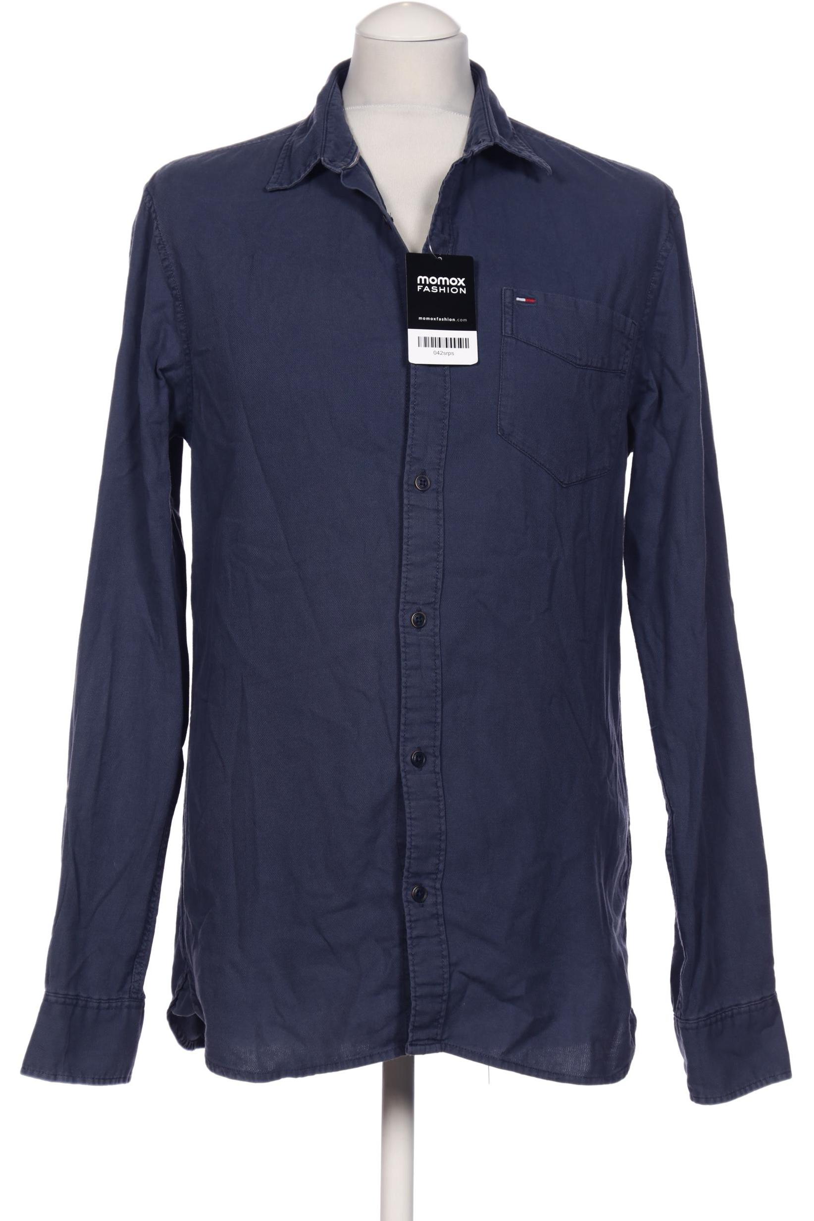 

Tommy Jeans Herren Hemd, marineblau, Gr. 48