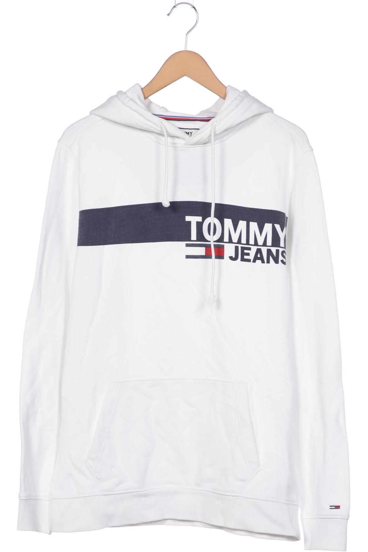 

Tommy Jeans Herren Kapuzenpullover, weiß, Gr. 54