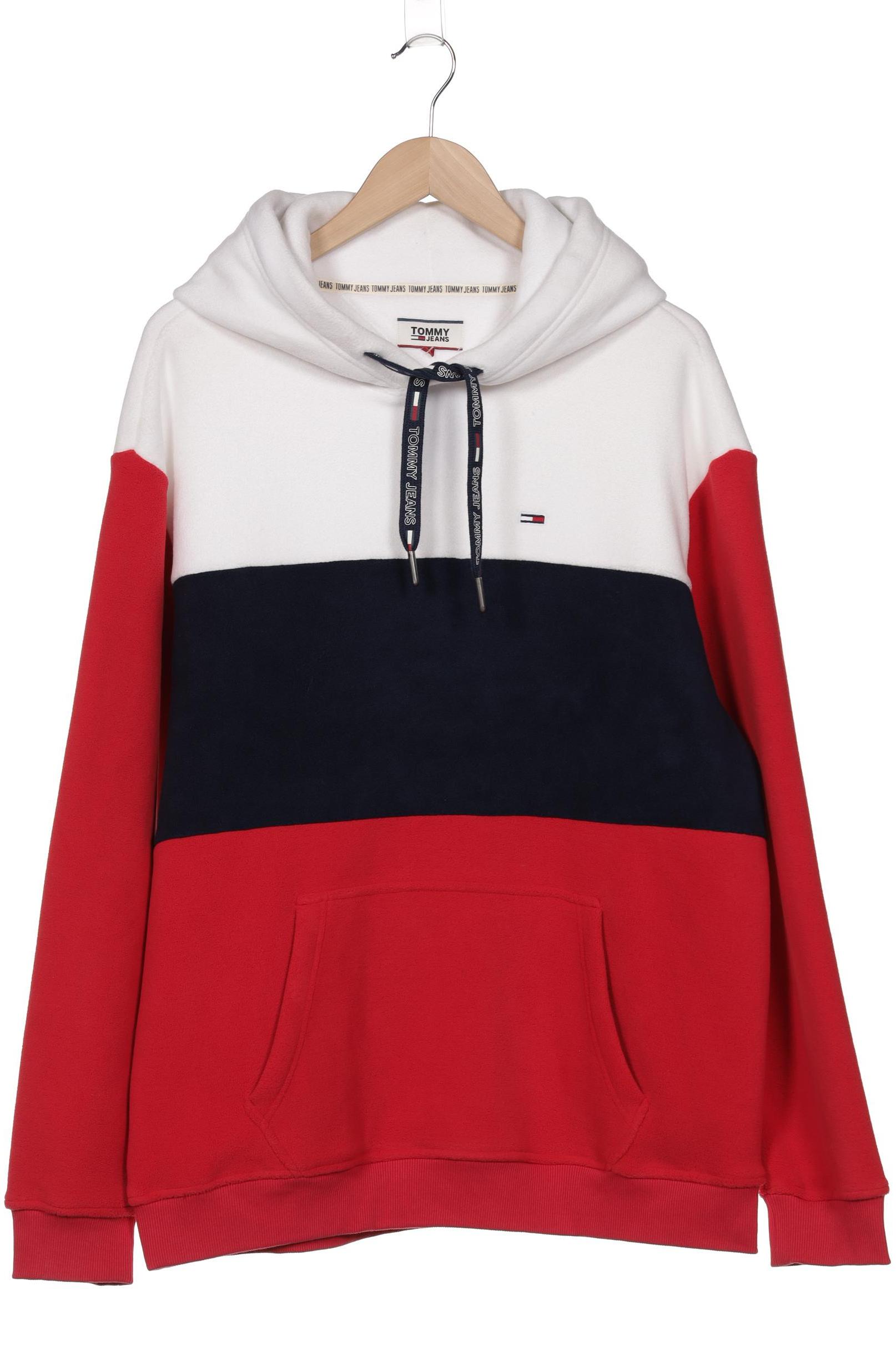 

Tommy Jeans Herren Kapuzenpullover, rot, Gr. 52