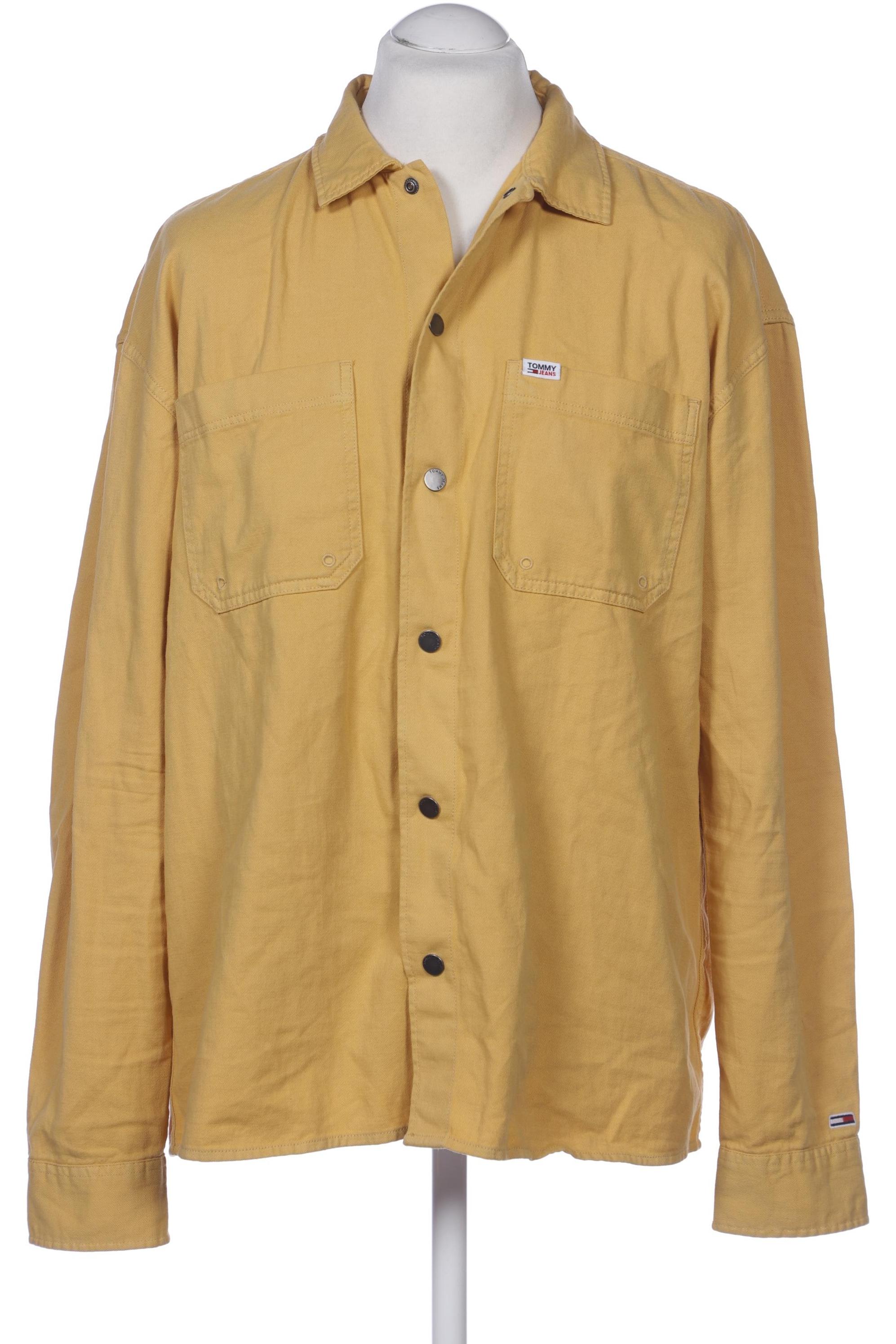 

Tommy Jeans Herren Hemd, orange, Gr. 52