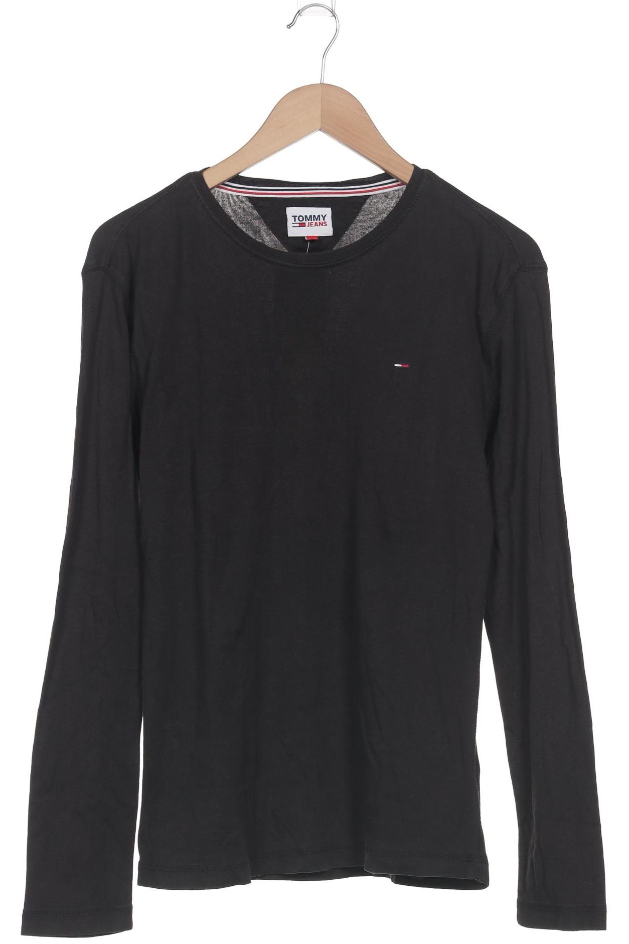 

Tommy Jeans Herren Langarmshirt, schwarz, Gr. 46