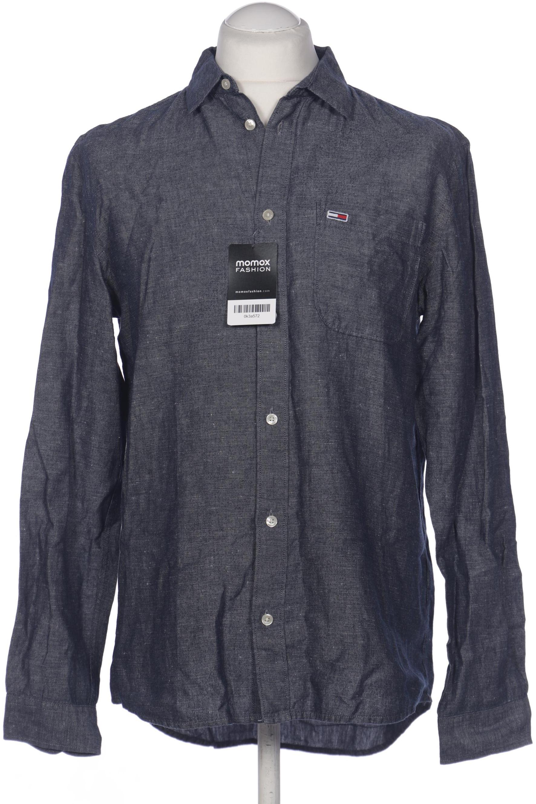 

Tommy Jeans Herren Hemd, marineblau, Gr. 48