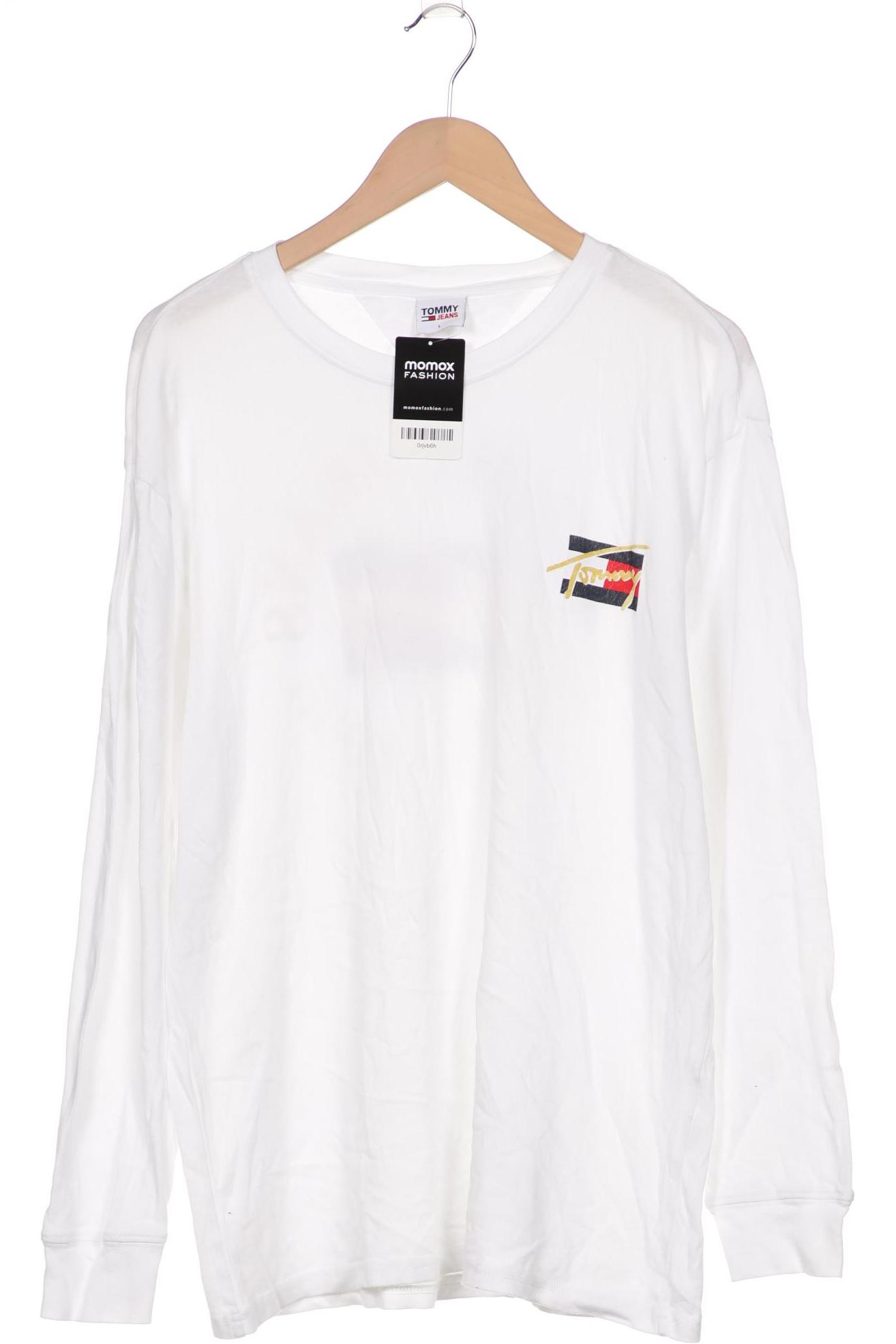 

Tommy Jeans Herren Langarmshirt, weiß
