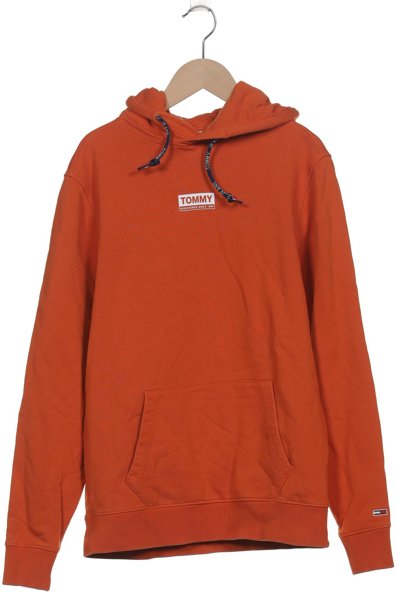 

Tommy Jeans Herren Kapuzenpullover, orange, Gr. 46