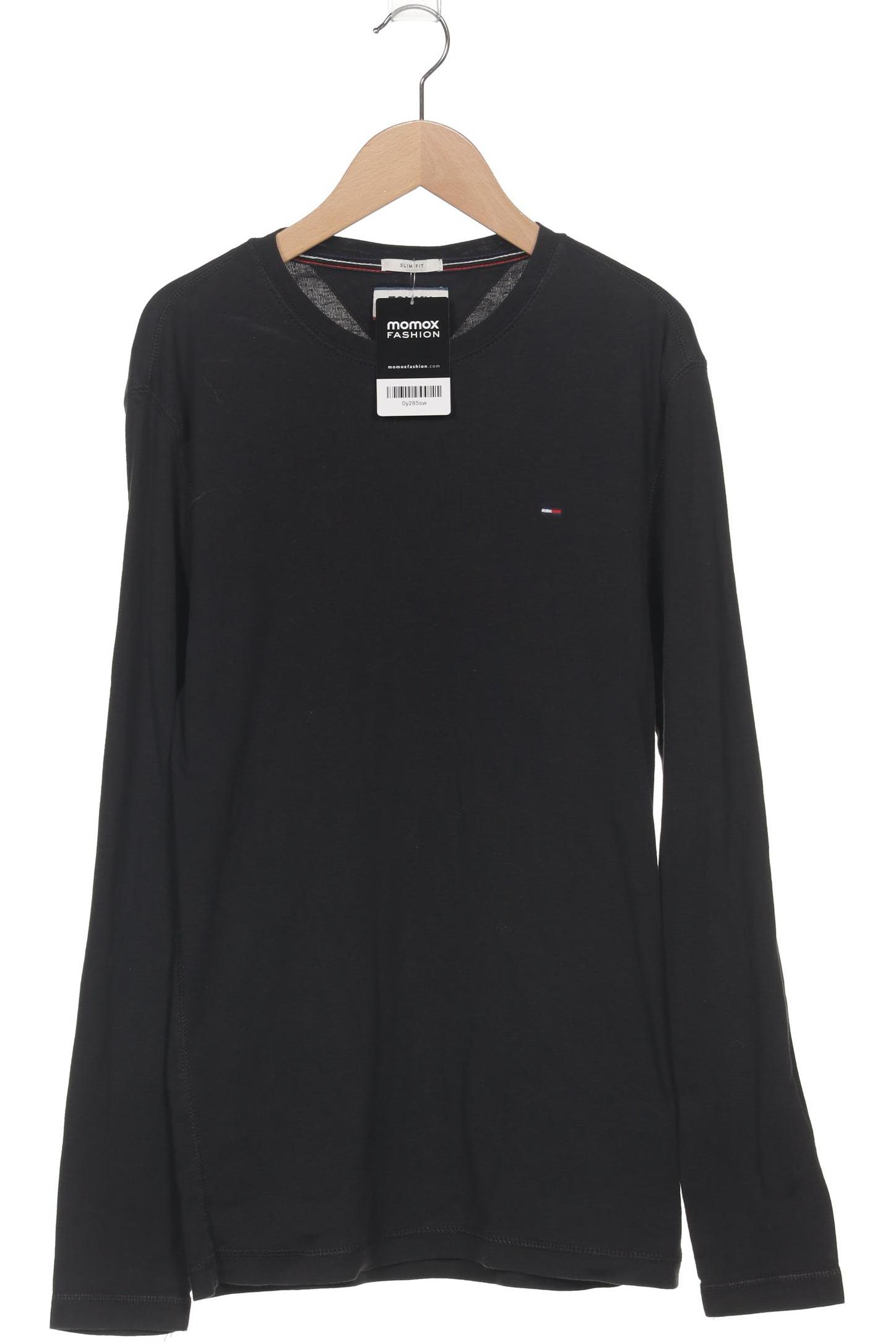 

Tommy Jeans Herren Langarmshirt, schwarz, Gr. 46