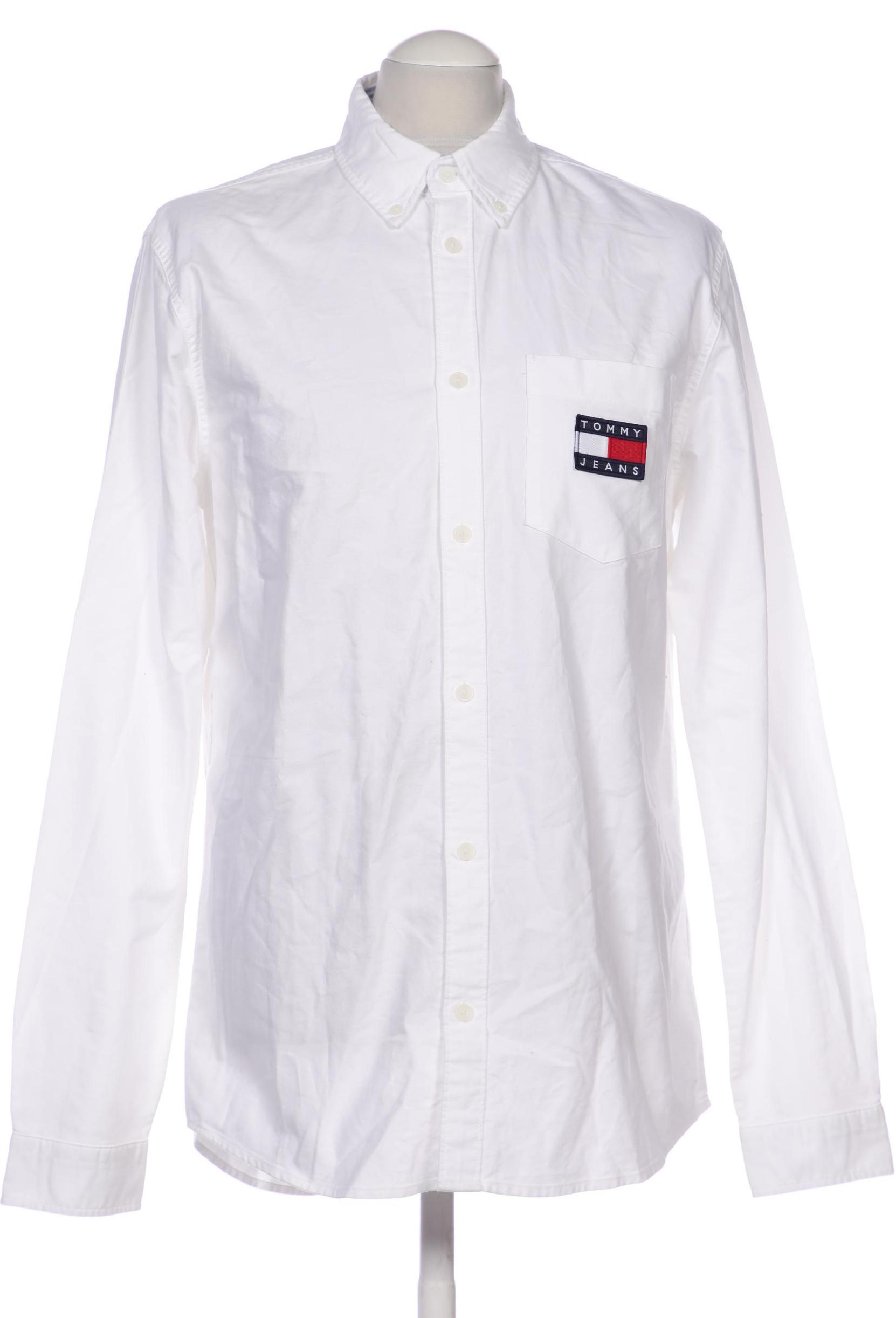 

Tommy Jeans Herren Hemd, weiß
