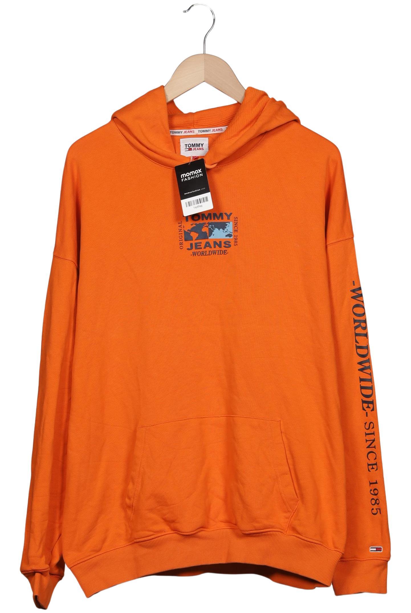 

Tommy Jeans Herren Kapuzenpullover, orange, Gr. 48