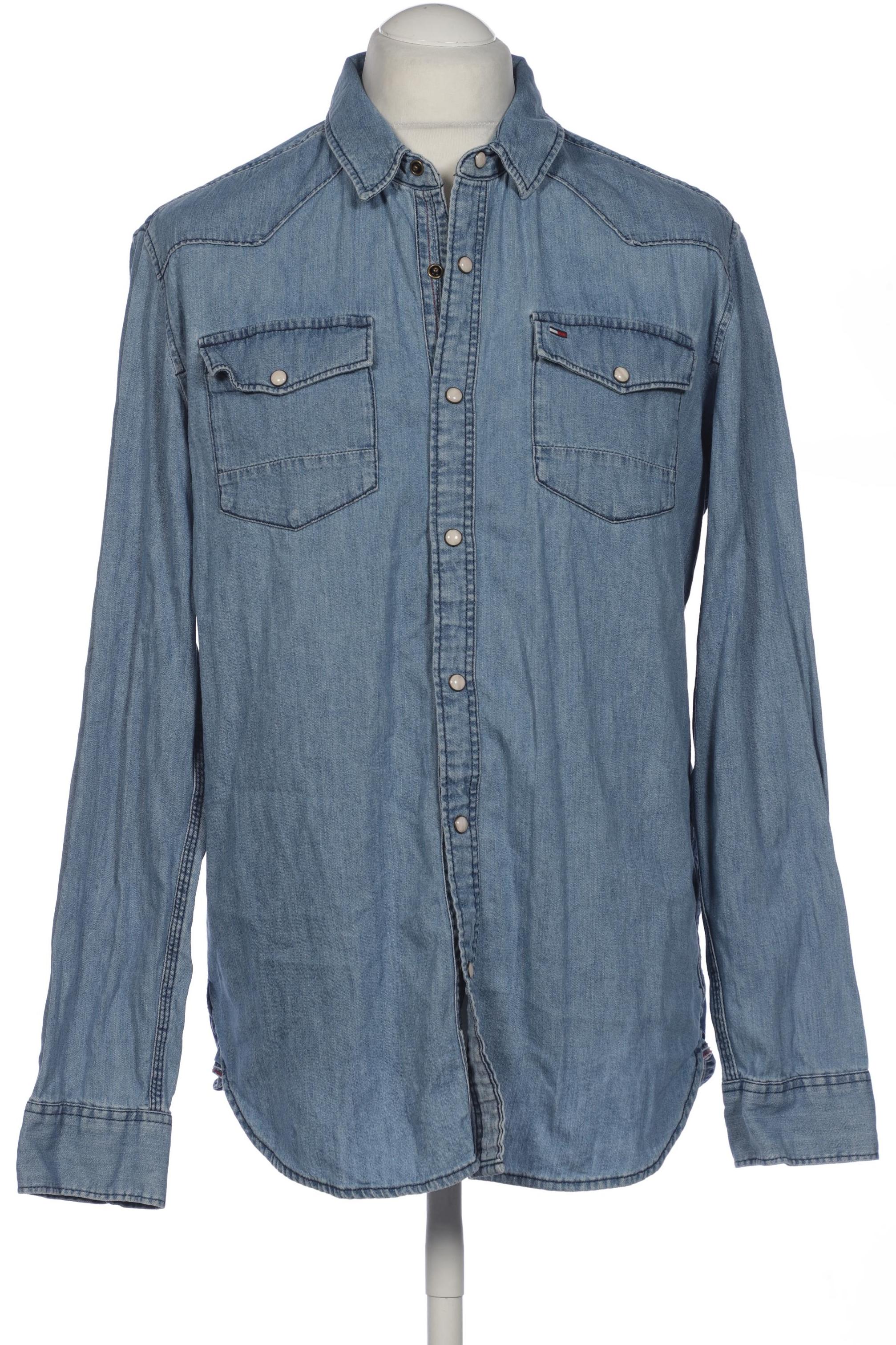 

Tommy Jeans Herren Hemd, blau, Gr. 52