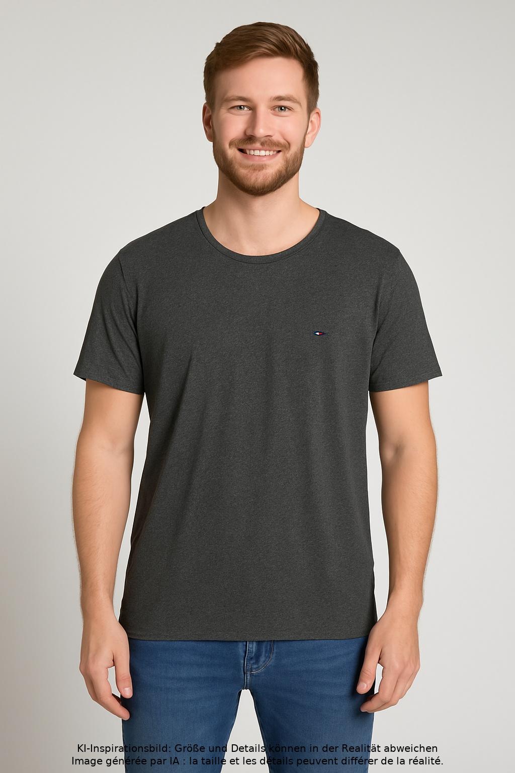 

Tommy Jeans Herren T-Shirt, grau, Gr. 52