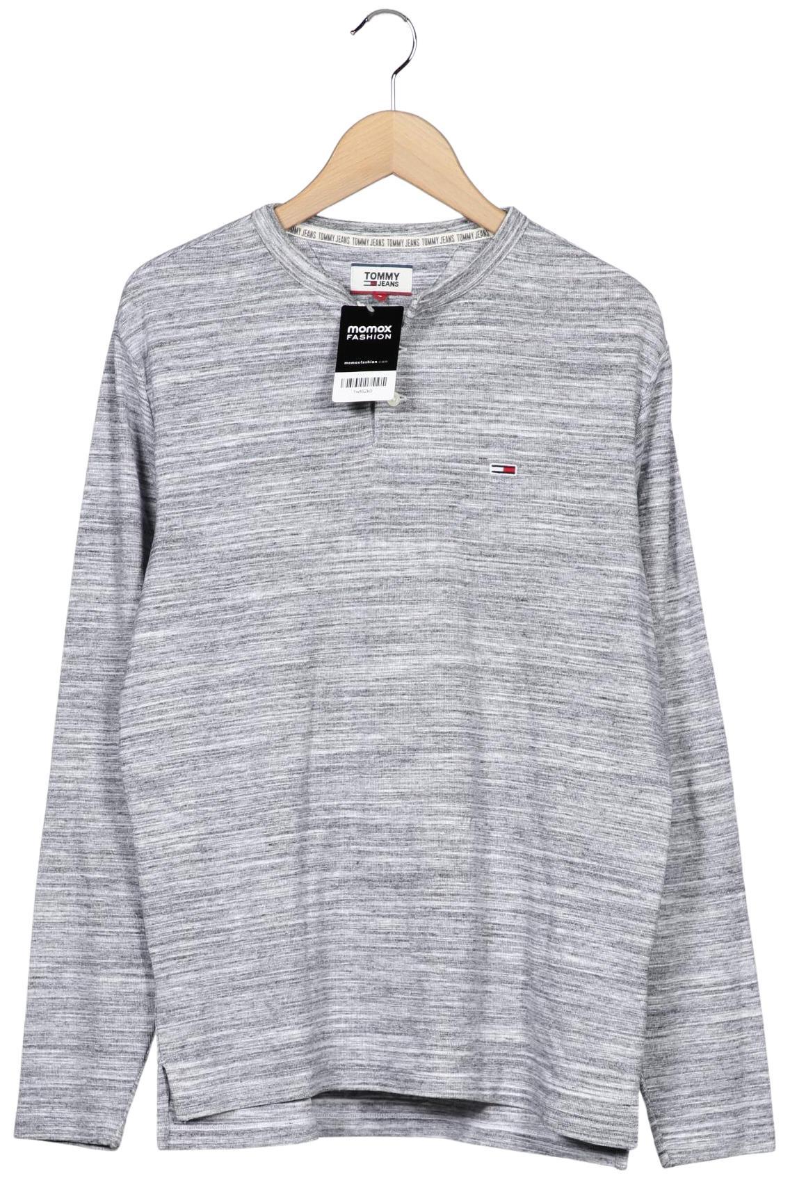 

Tommy Jeans Herren Langarmshirt, grau, Gr. 46