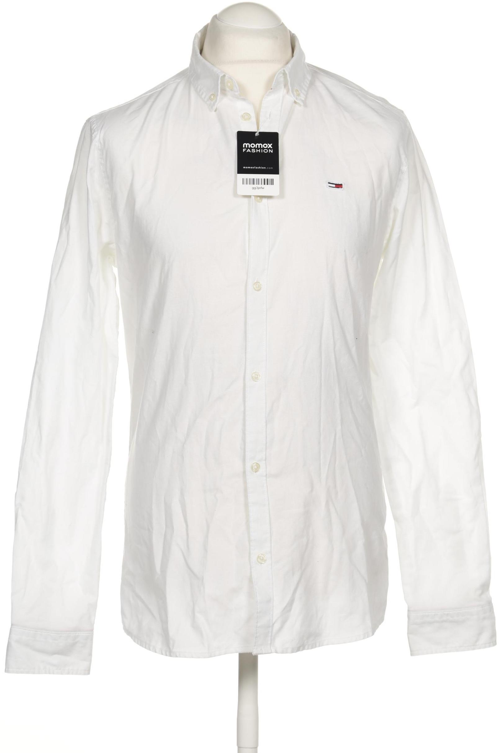 

Tommy Jeans Herren Hemd, weiß, Gr. 48