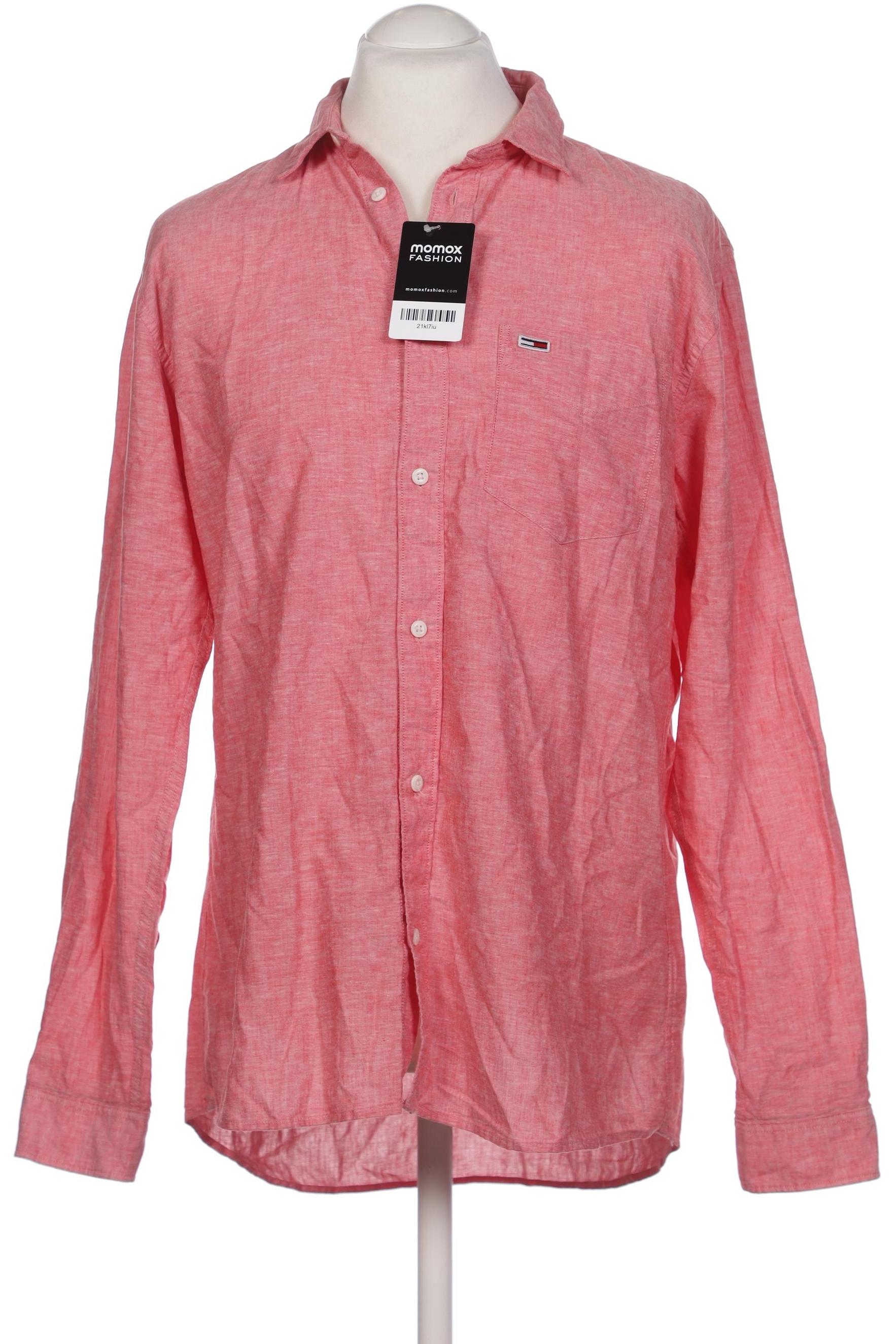 

Tommy Jeans Herren Hemd, pink, Gr. 52