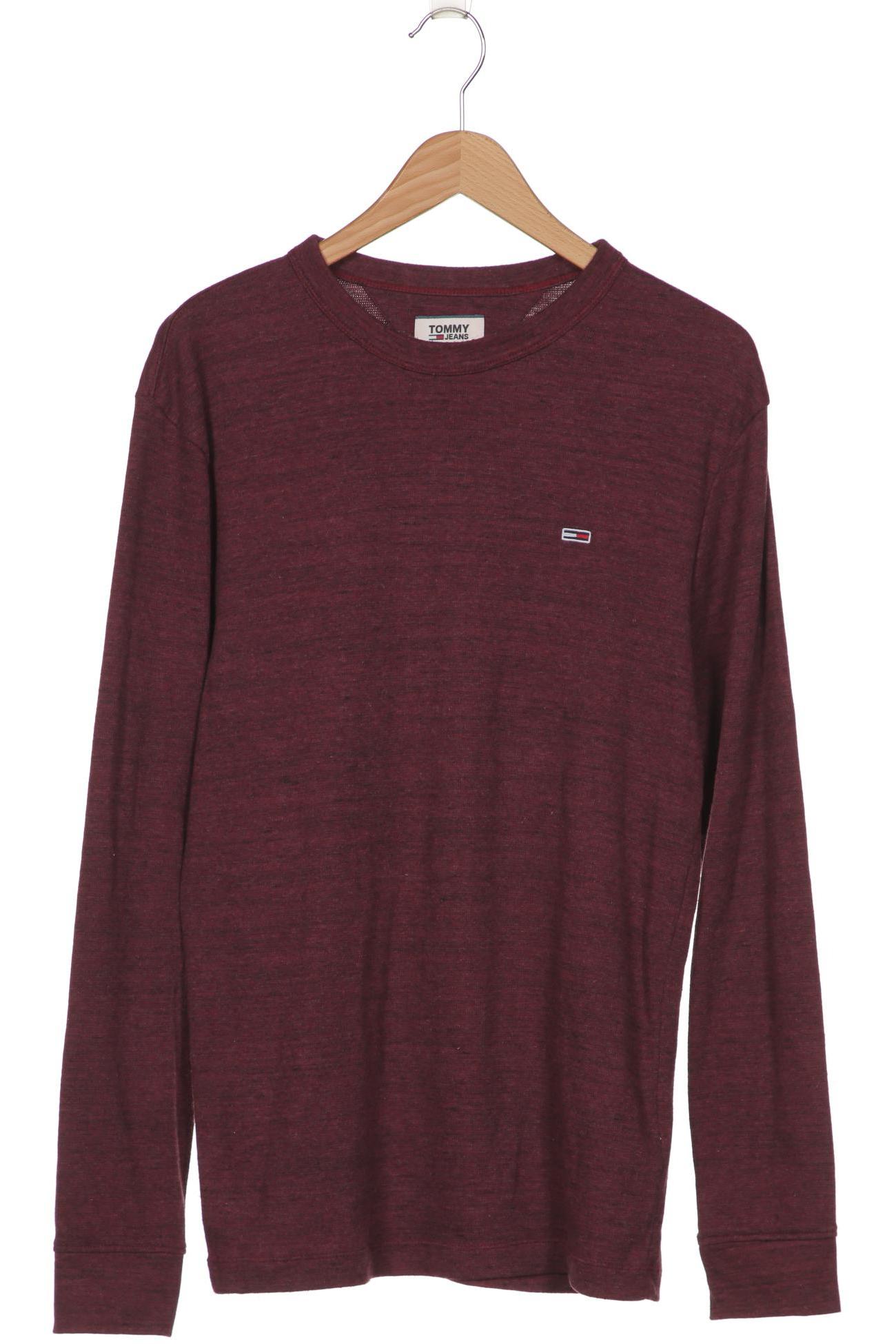 Thumbnail - Tommy Jeans Herren Langarmshirt, bordeaux, Gr. 54