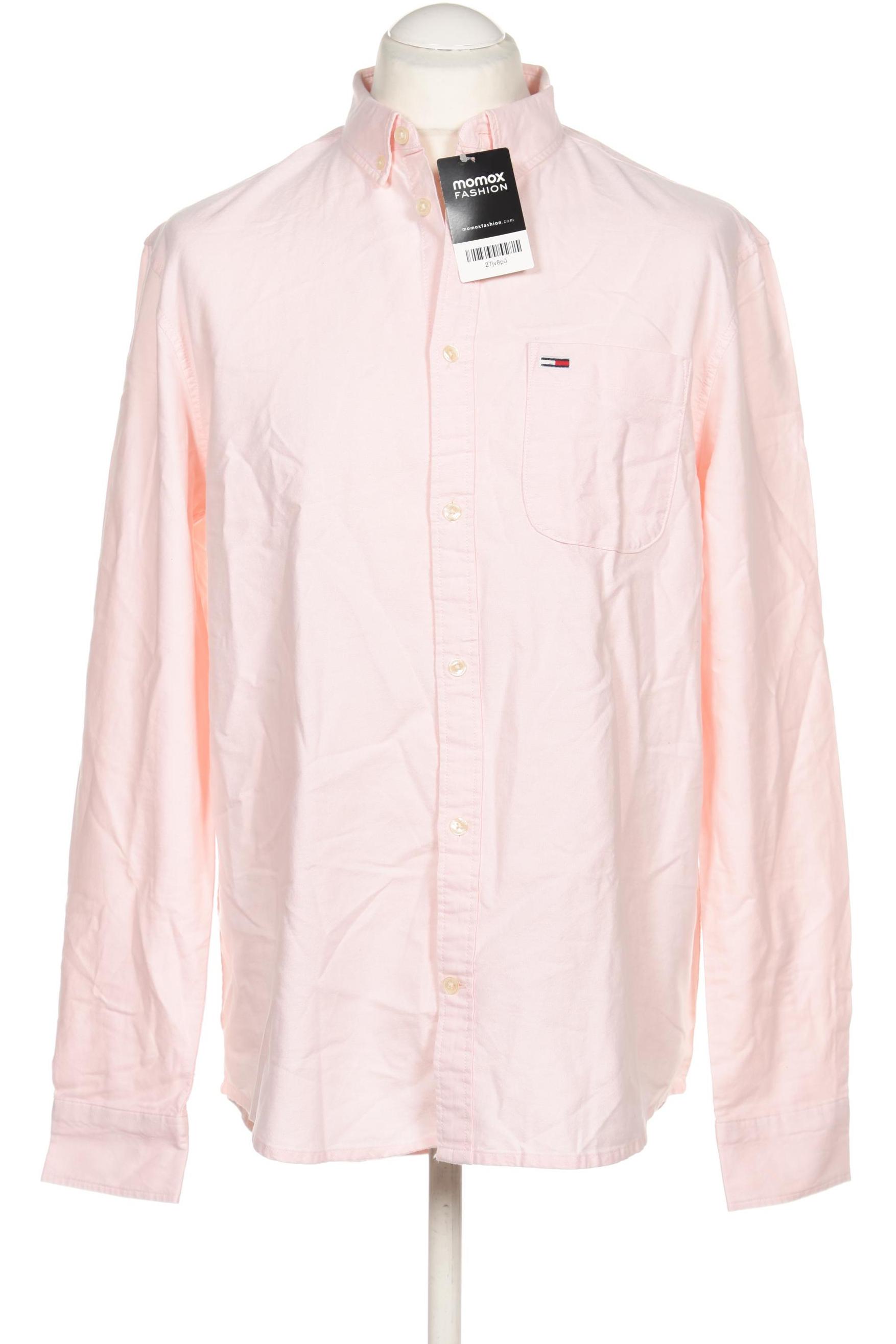 

Tommy Jeans Herren Hemd, pink, Gr. 52