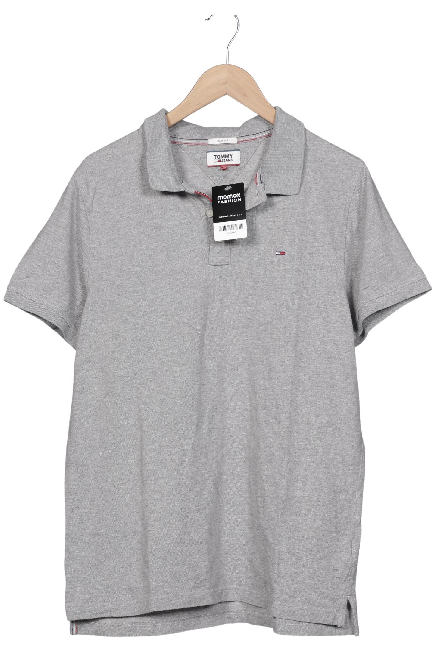 

Tommy Jeans Herren Poloshirt, grau, Gr. 56