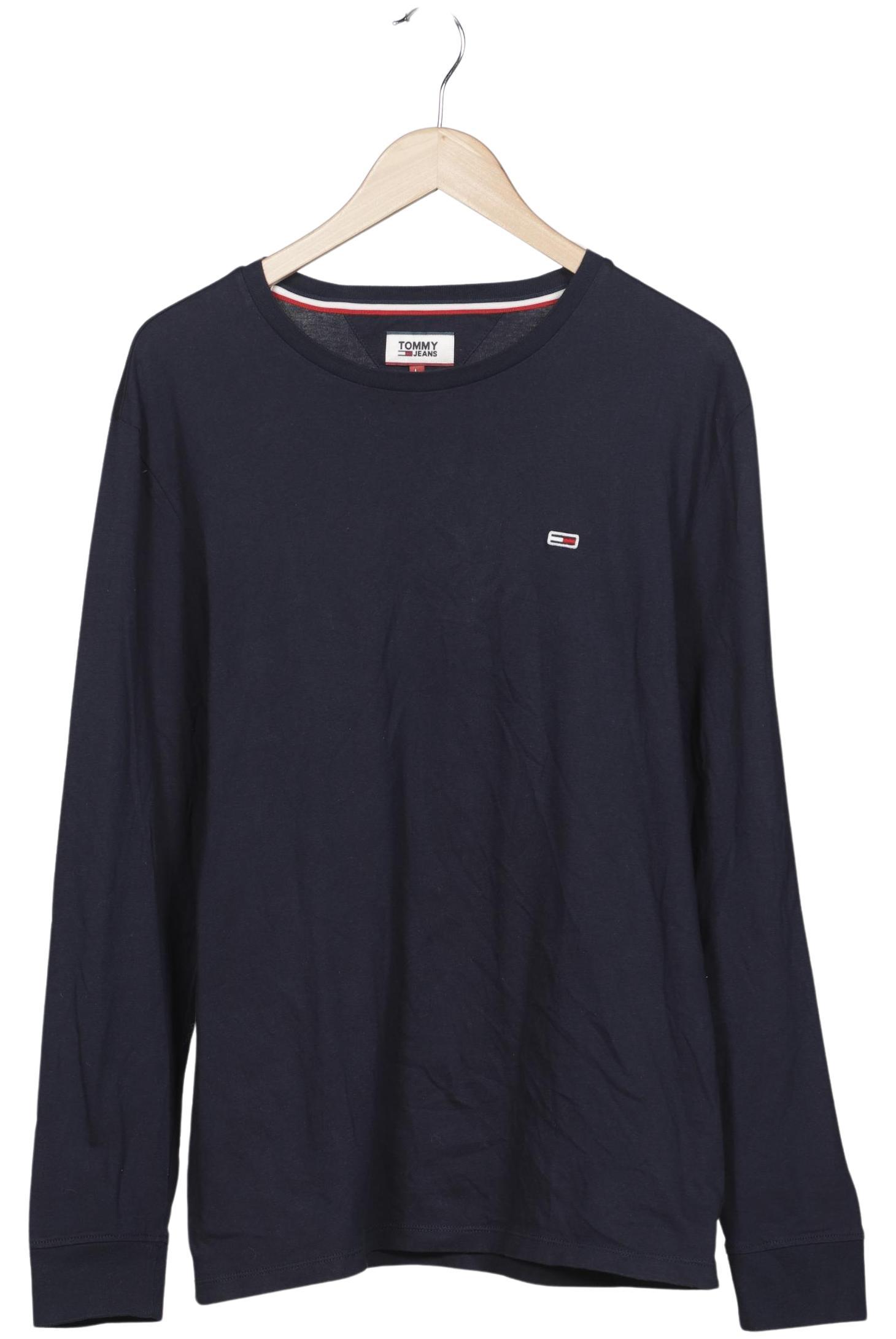 

Tommy Jeans Herren Langarmshirt, marineblau, Gr. 52