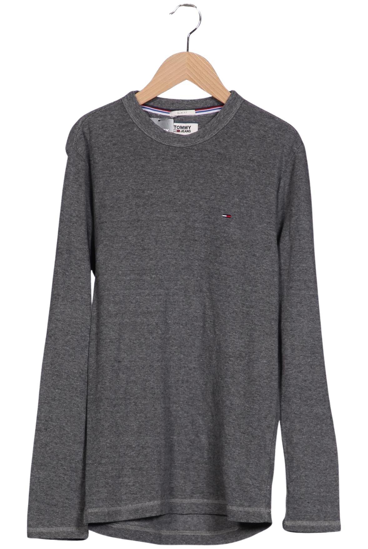 

Tommy Jeans Herren Langarmshirt, grau, Gr. 46