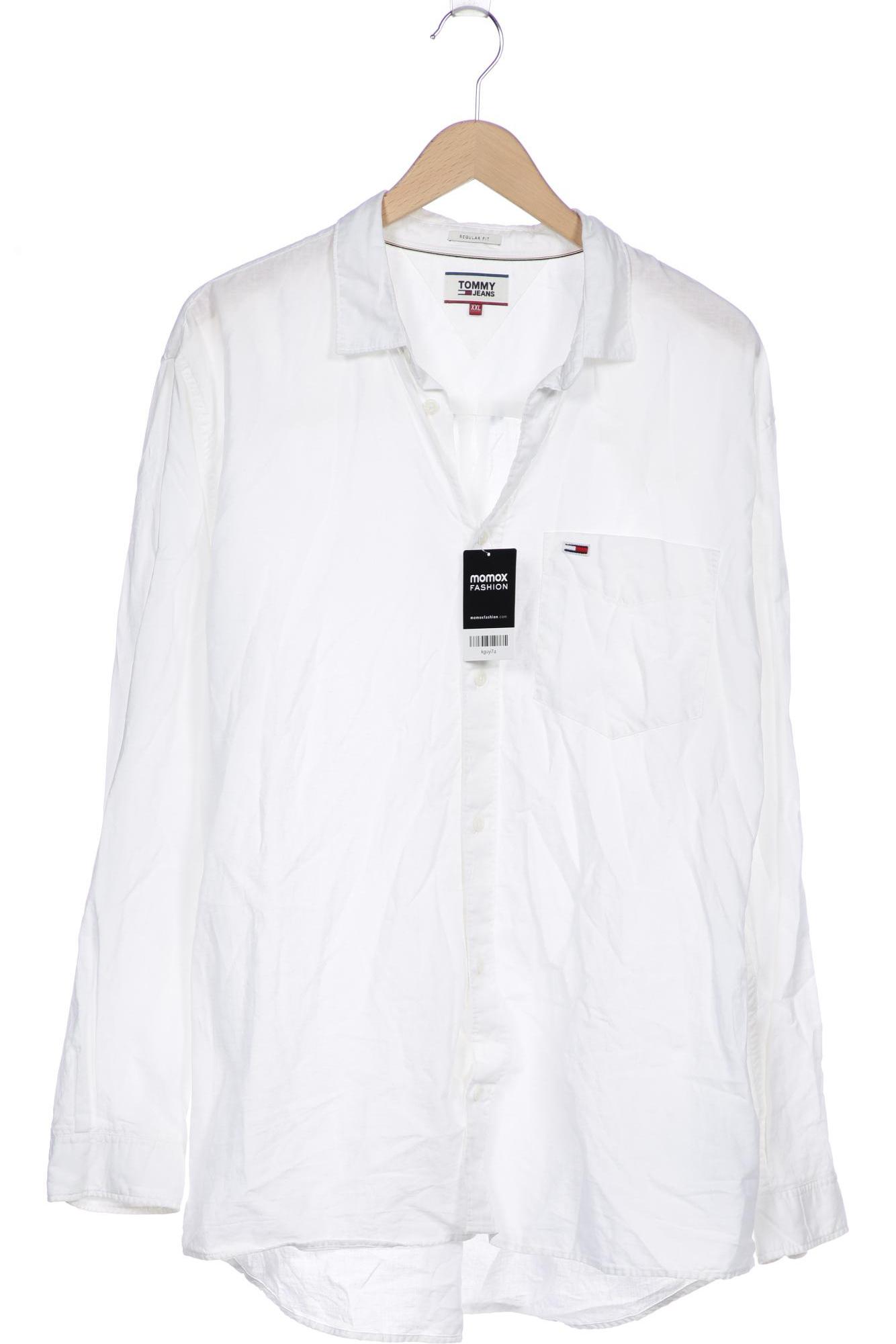 

Tommy Jeans Herren Hemd, weiß, Gr. 56