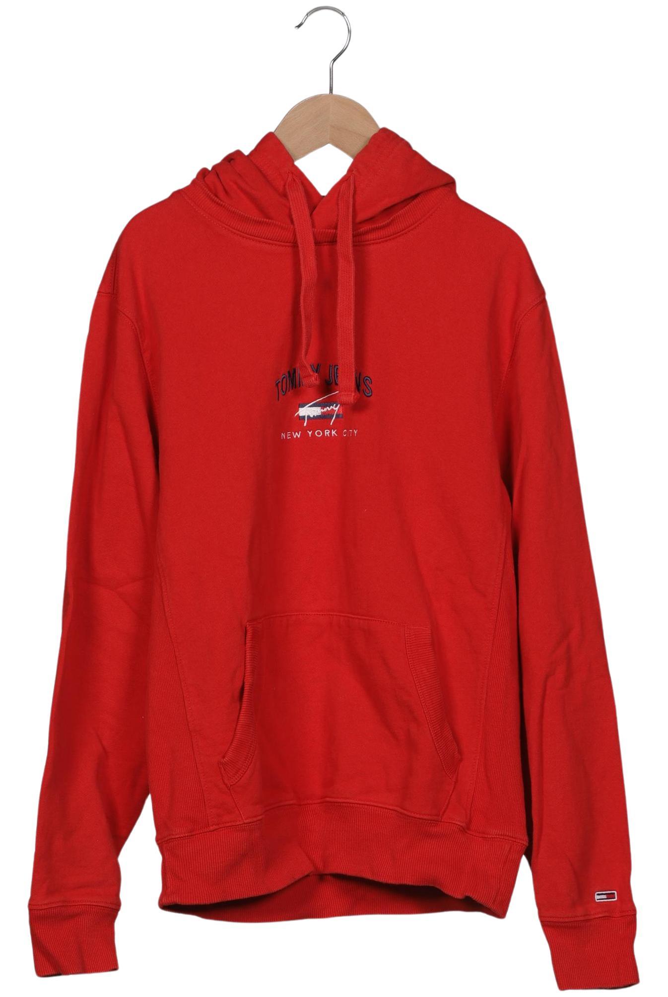

Tommy Jeans Herren Kapuzenpullover, rot, Gr. 46