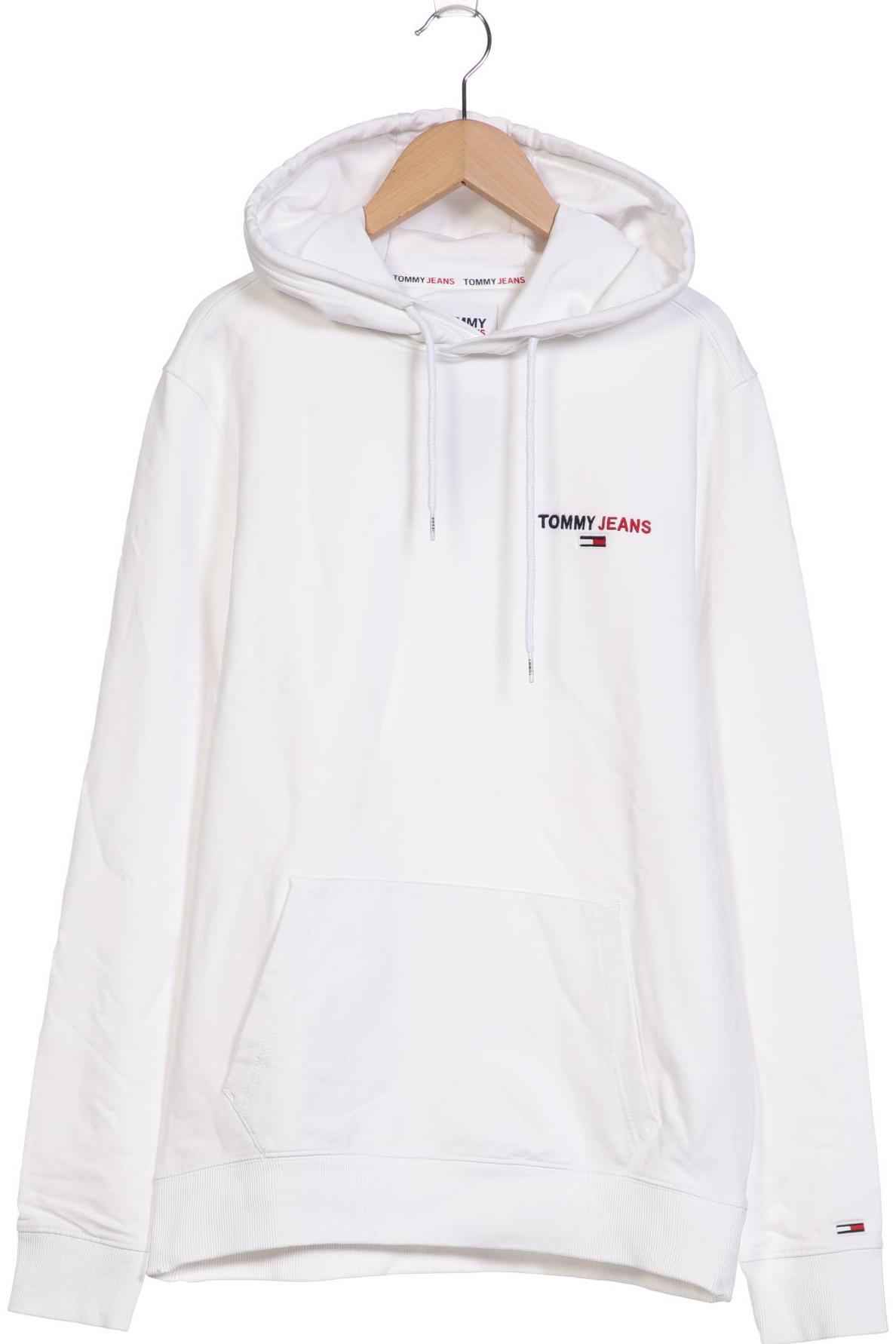 

Tommy Jeans Herren Kapuzenpullover, weiß, Gr. 48
