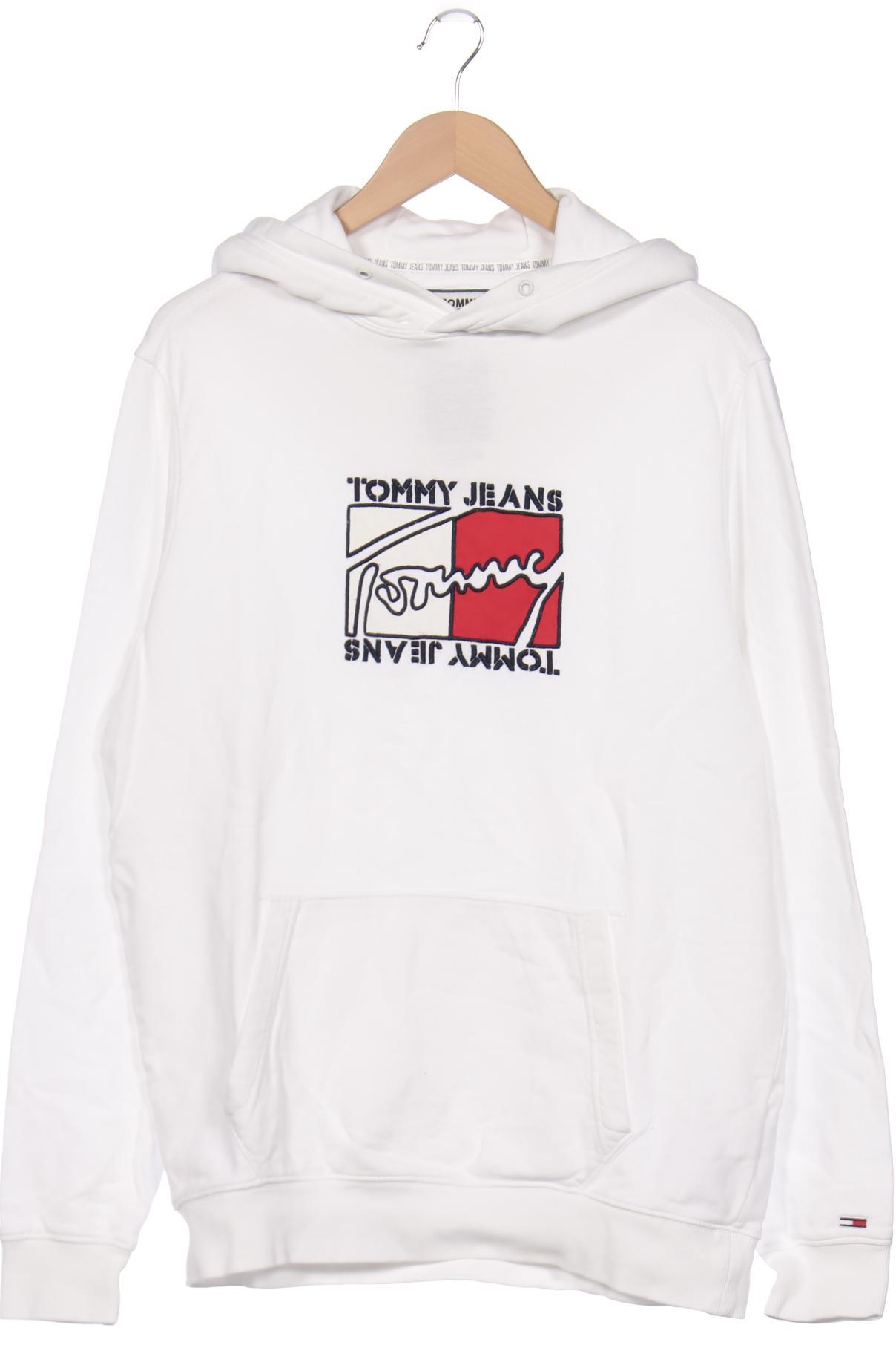 

Tommy Jeans Herren Kapuzenpullover, weiß