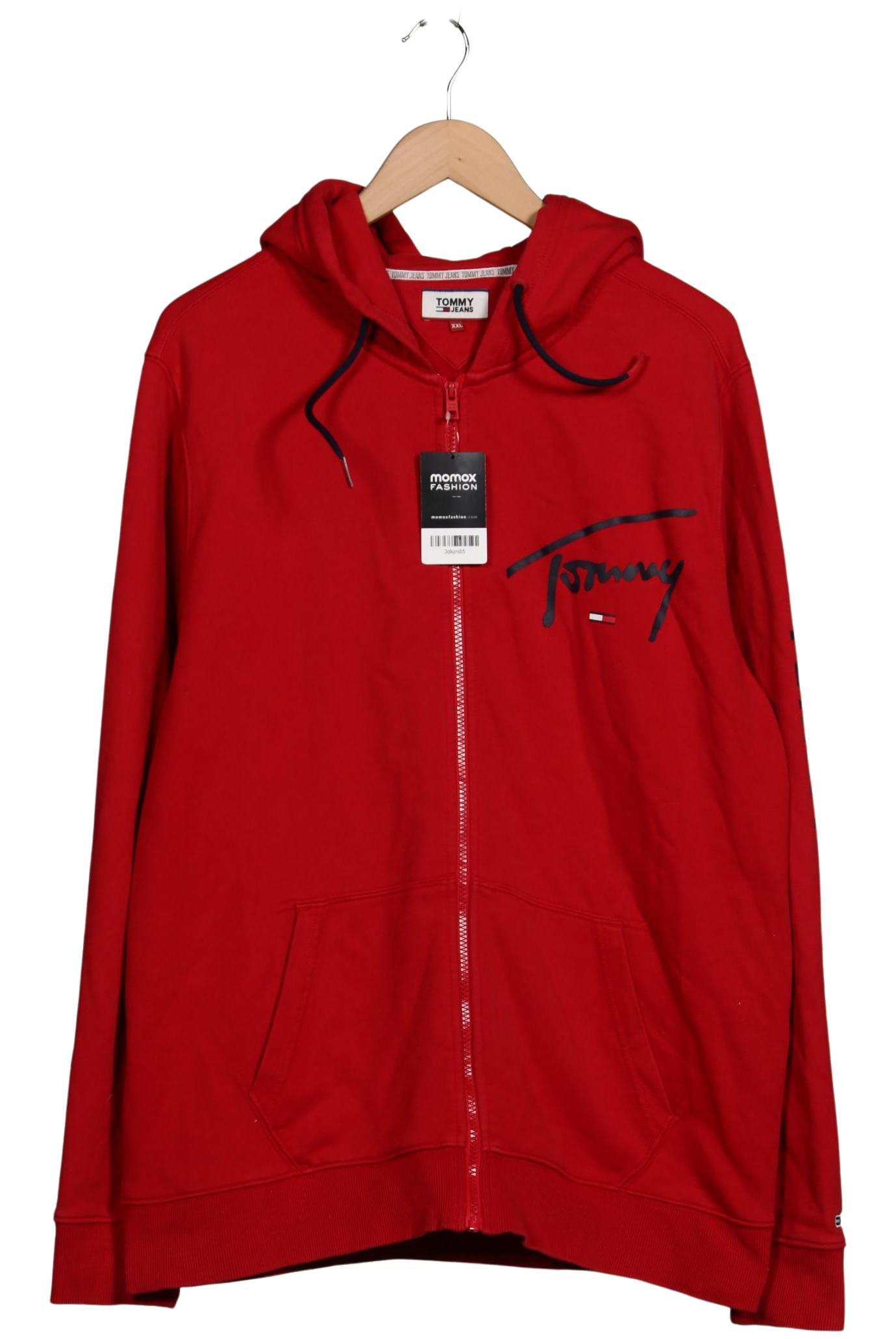 

Tommy Jeans Herren Kapuzenpullover, rot, Gr. 56