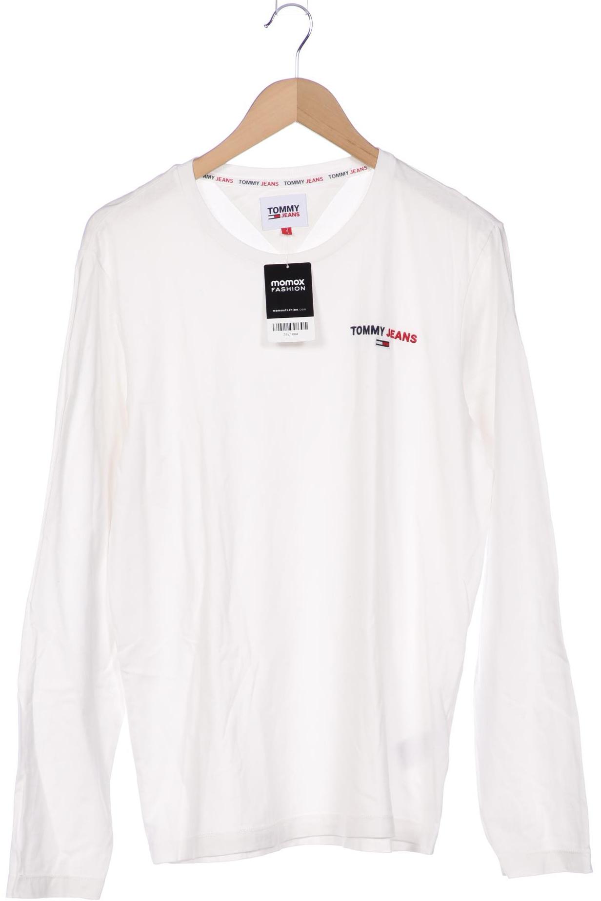 

Tommy Jeans Herren Langarmshirt, weiß, Gr. 52