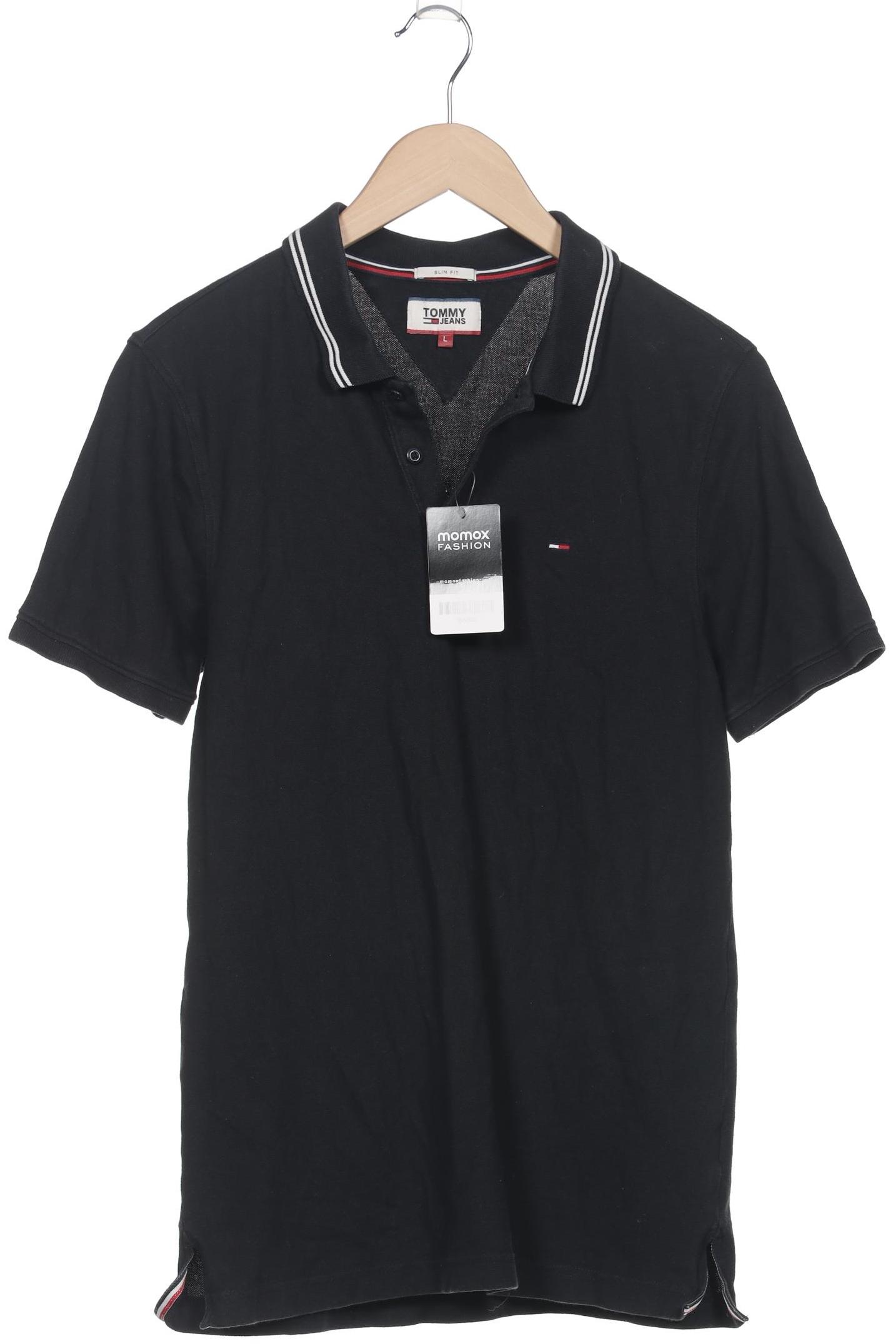 

Tommy Jeans Herren Poloshirt, schwarz, Gr. 52