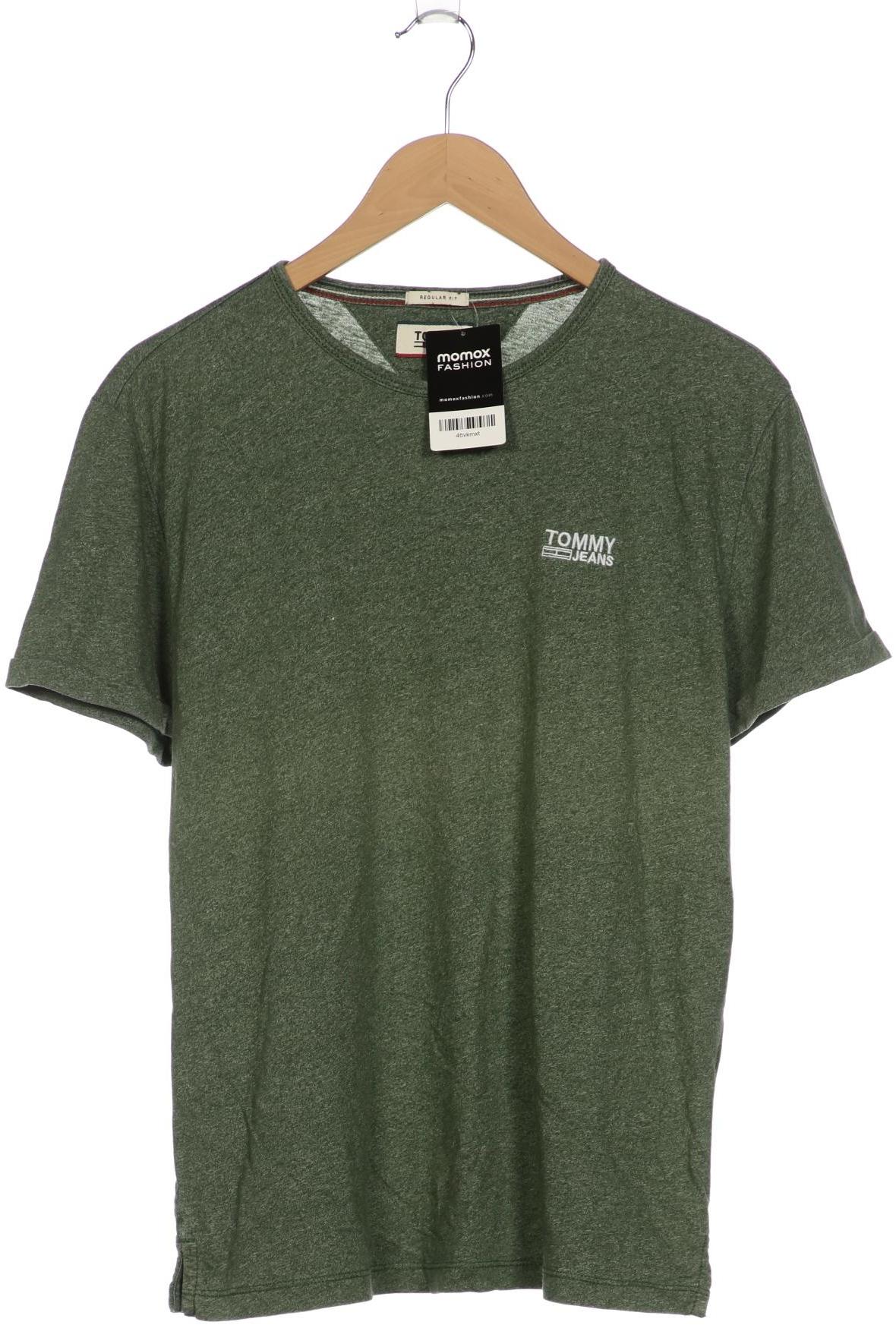 

Tommy Jeans Herren T-Shirt, grün, Gr. 46