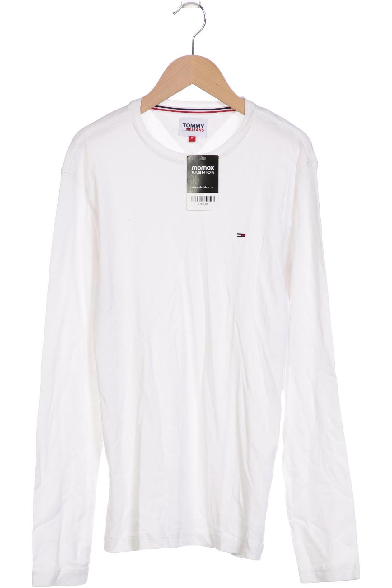 

Tommy Jeans Herren Langarmshirt, weiß, Gr. 48