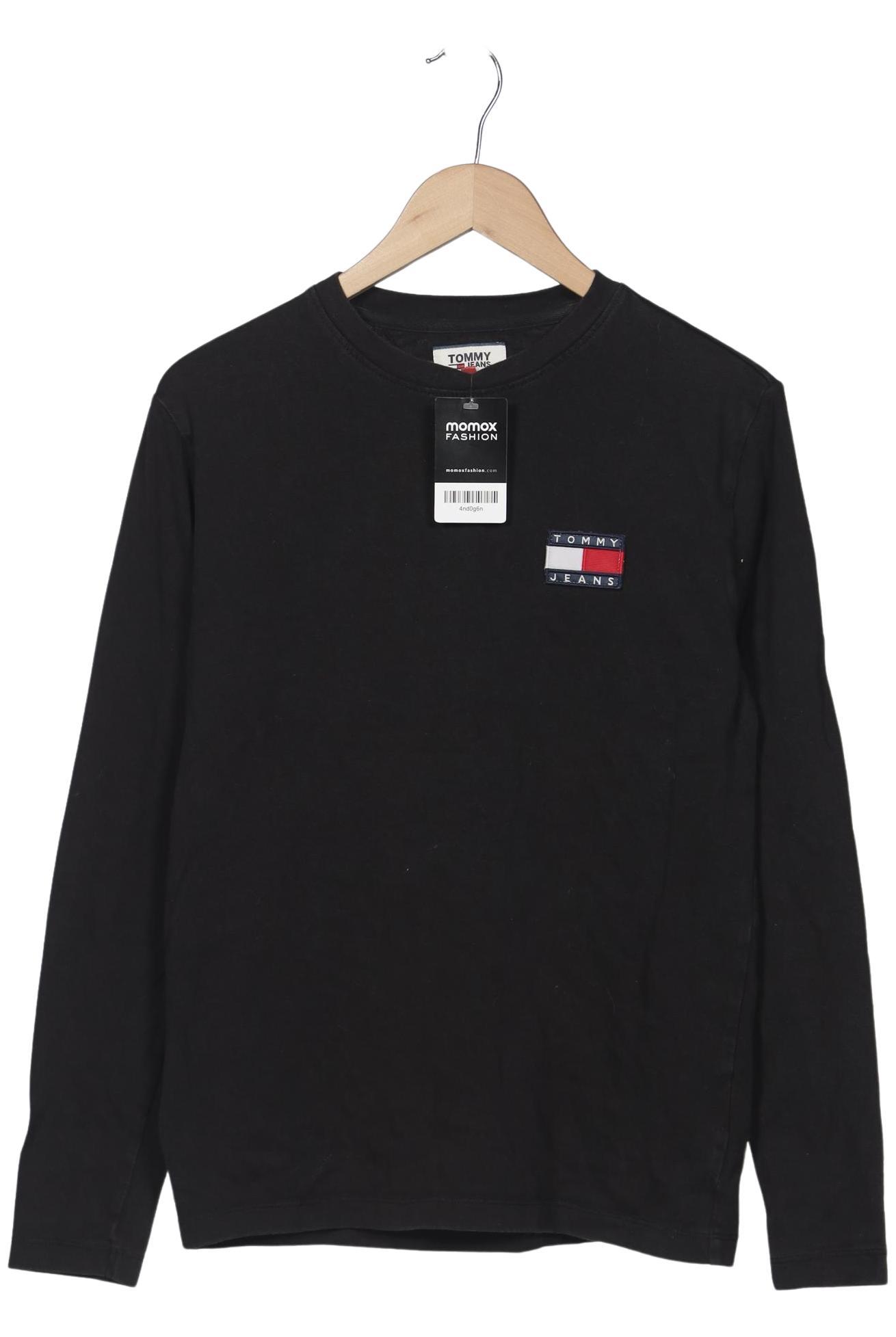 

Tommy Jeans Herren Langarmshirt, schwarz, Gr. 46